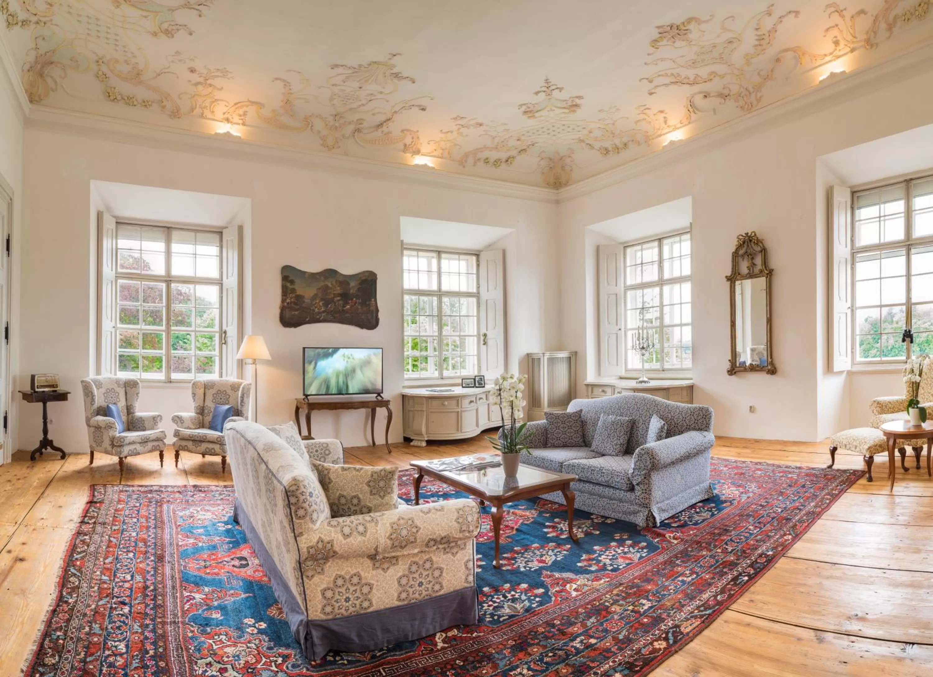 Photo of the whole room in Hotel Schloss Leopoldskron