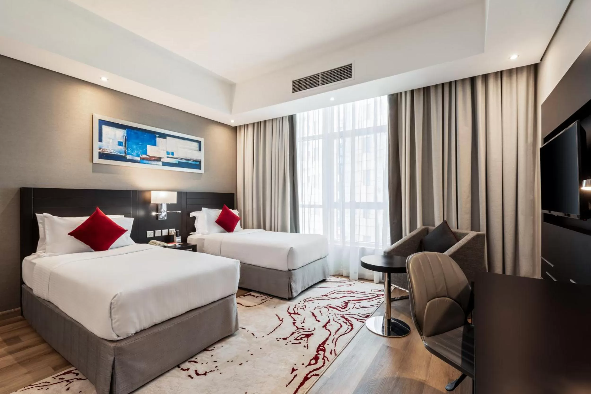 Bed in Ramada by Wyndham Dubai Barsha Heights