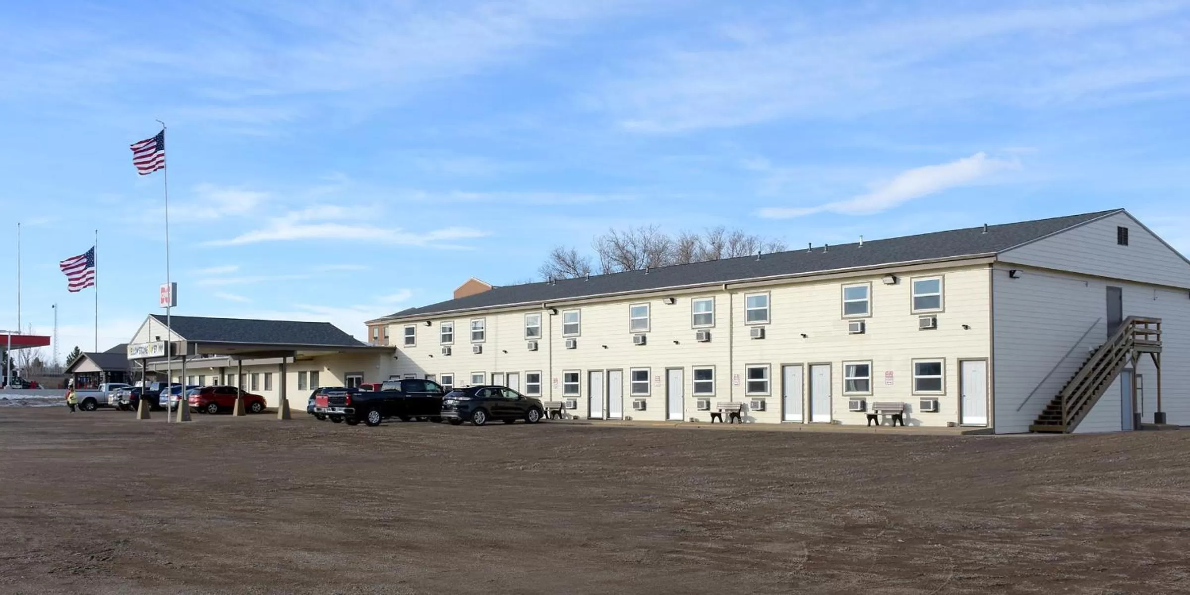 Property building in Yellowstone River Inn
