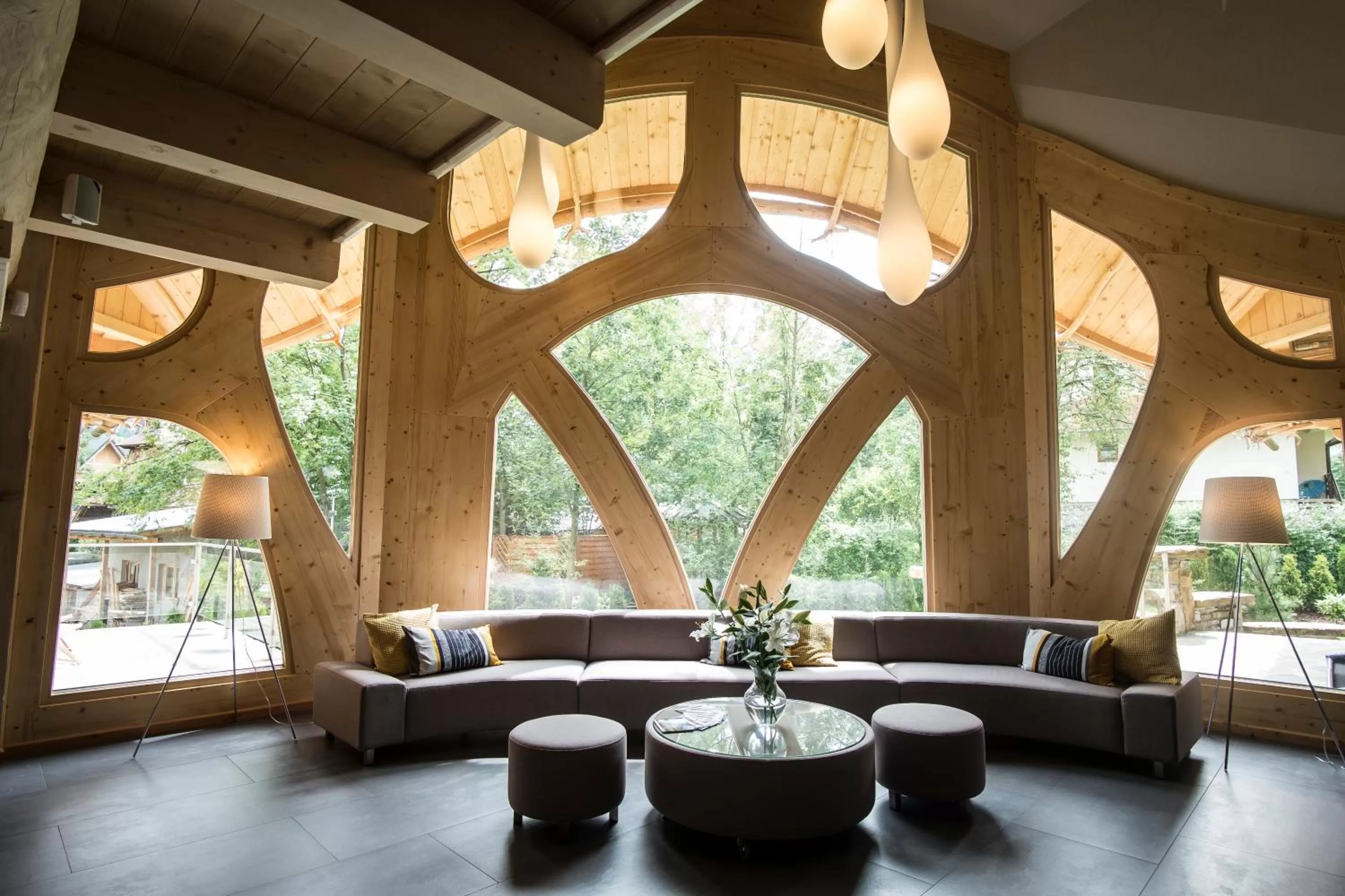 Communal lounge/ TV room in Villa Belweder