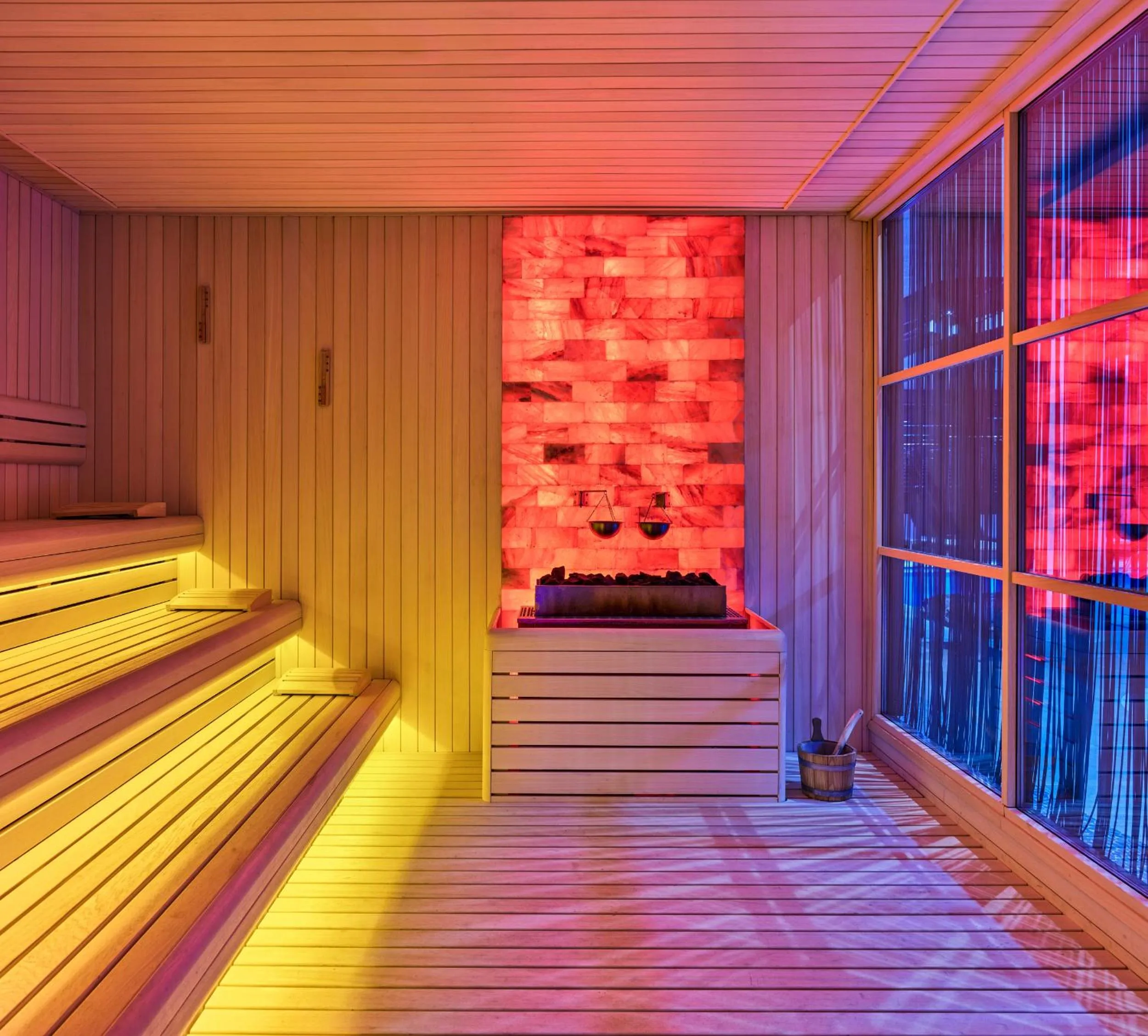 Sauna, Bed in Biblos Resort Alaçatı