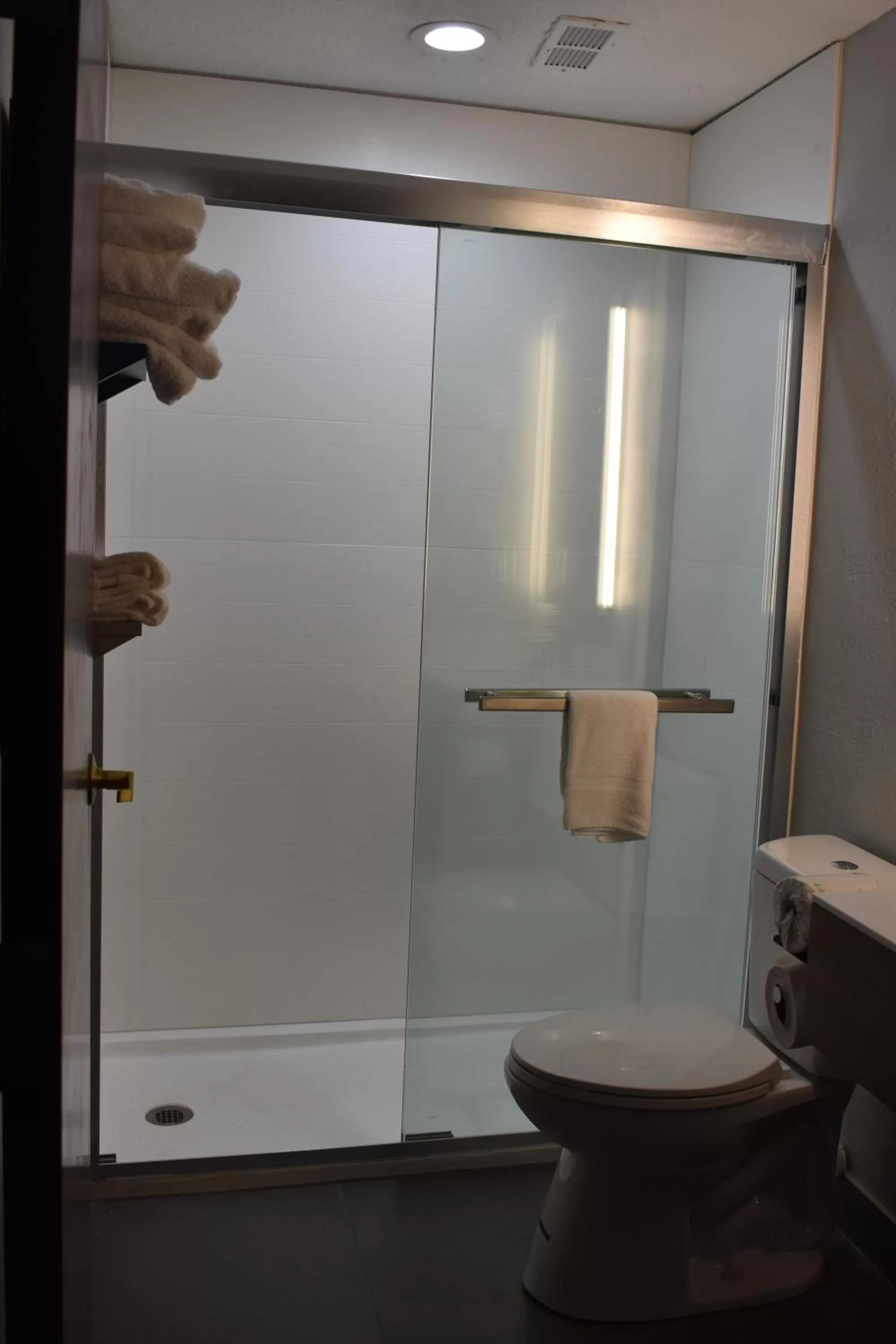 Bathroom in Microtel Inn & Suites by Wyndham Stockbridge/Atlanta I-75