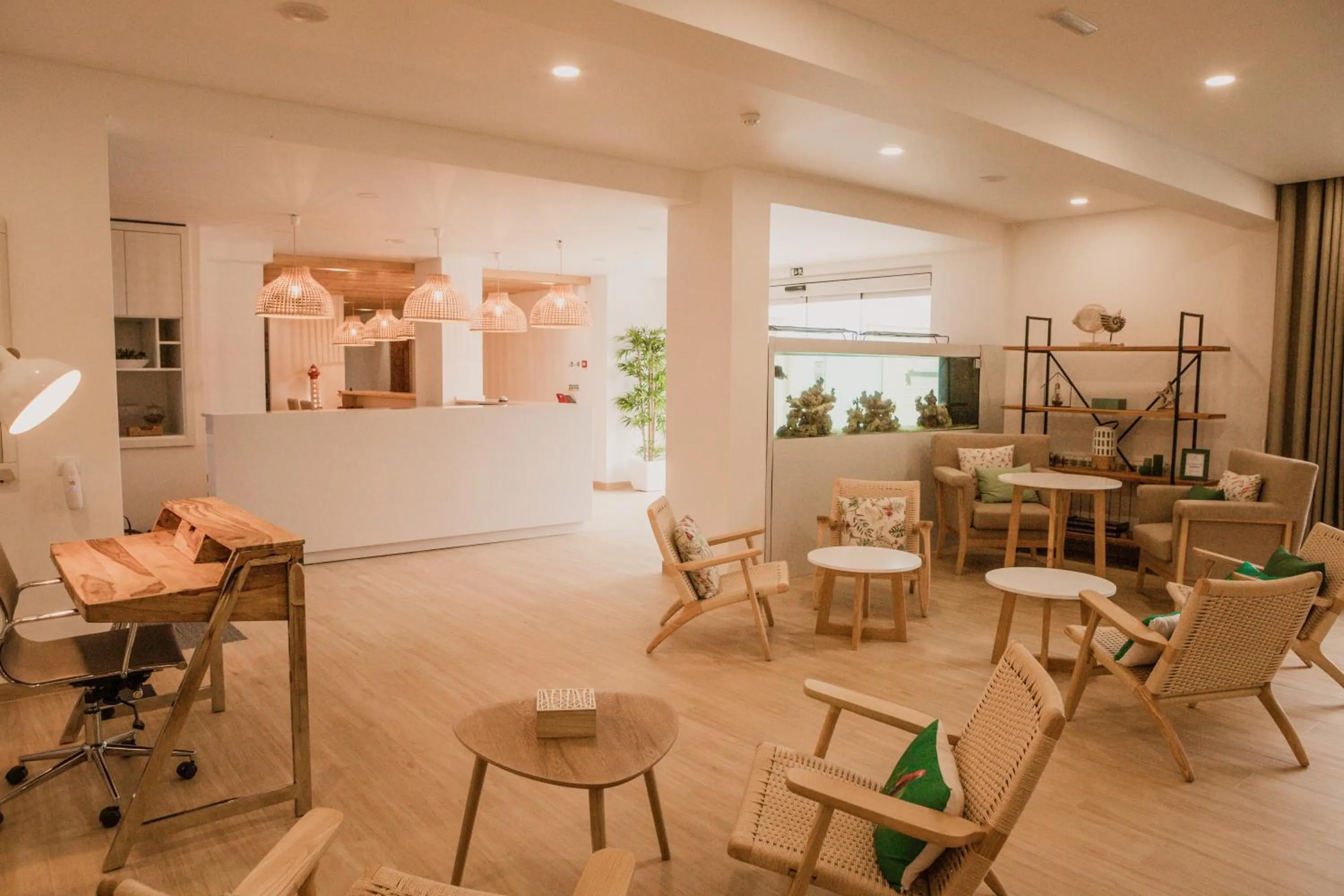 Communal lounge/ TV room in Hotel Neptuno