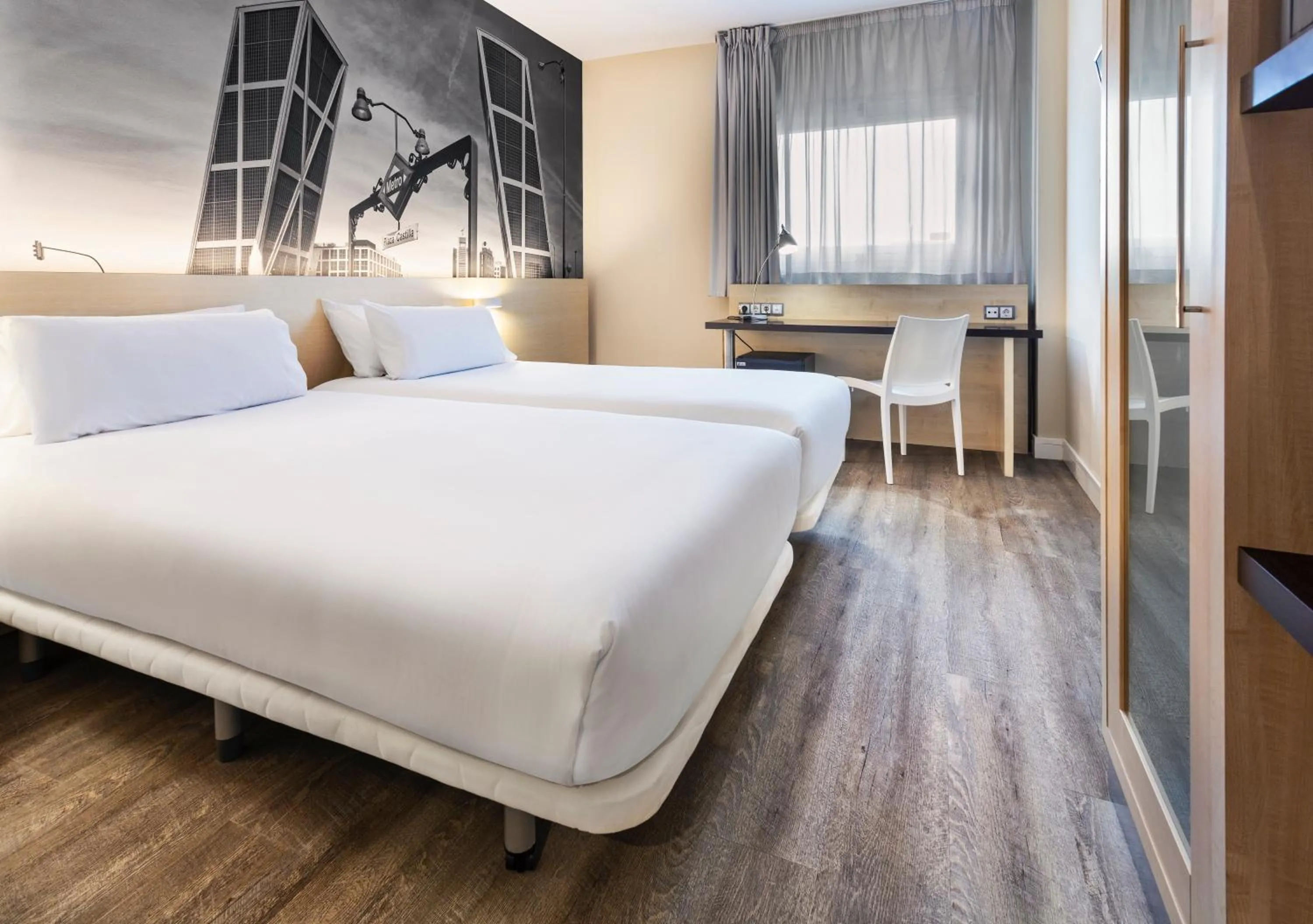 Bed in B&B HOTEL Madrid Aeropuerto T1 T2 T3