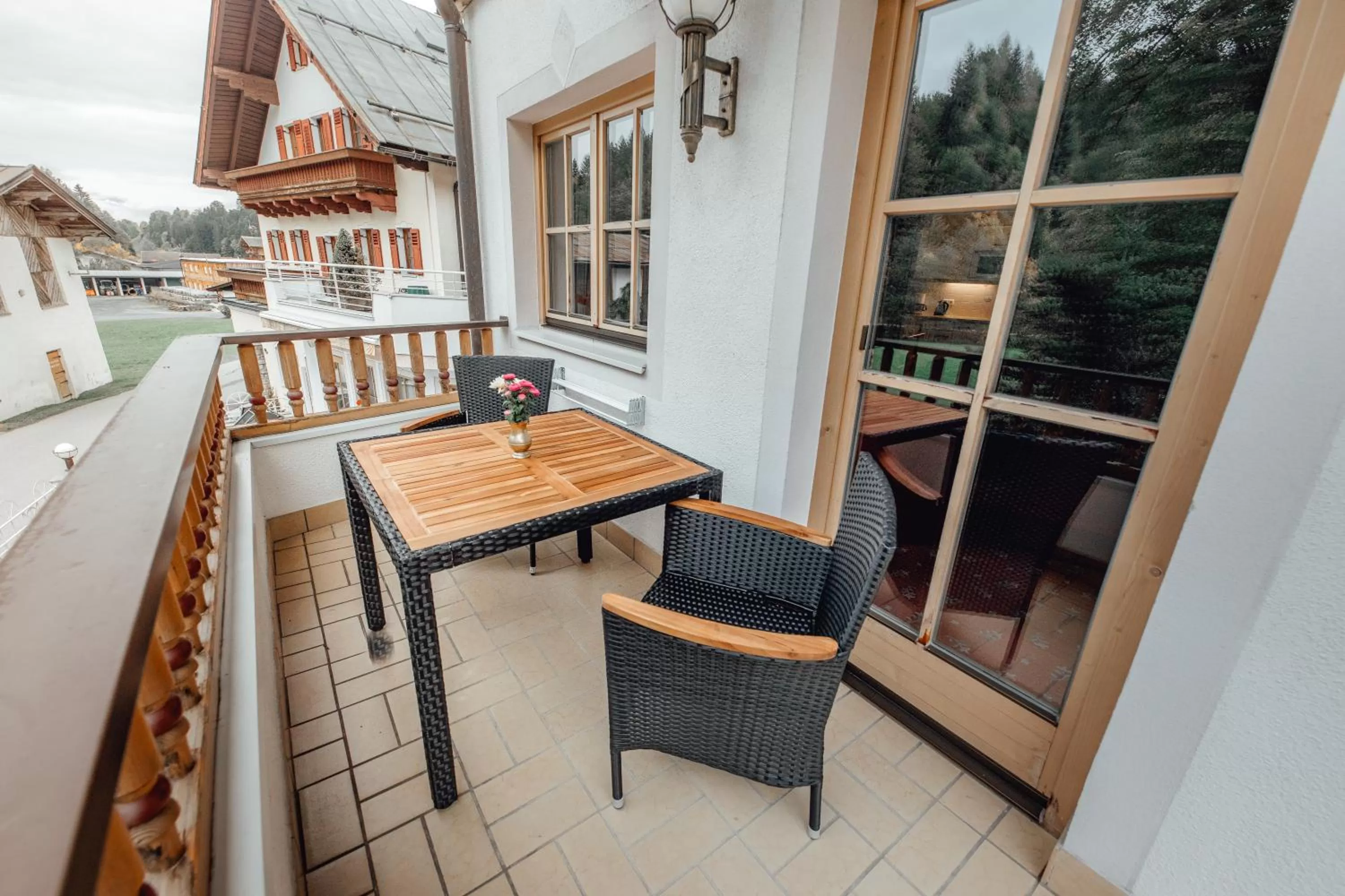 Balcony/Terrace in Zimmer & Ferienwohnungen Dandler