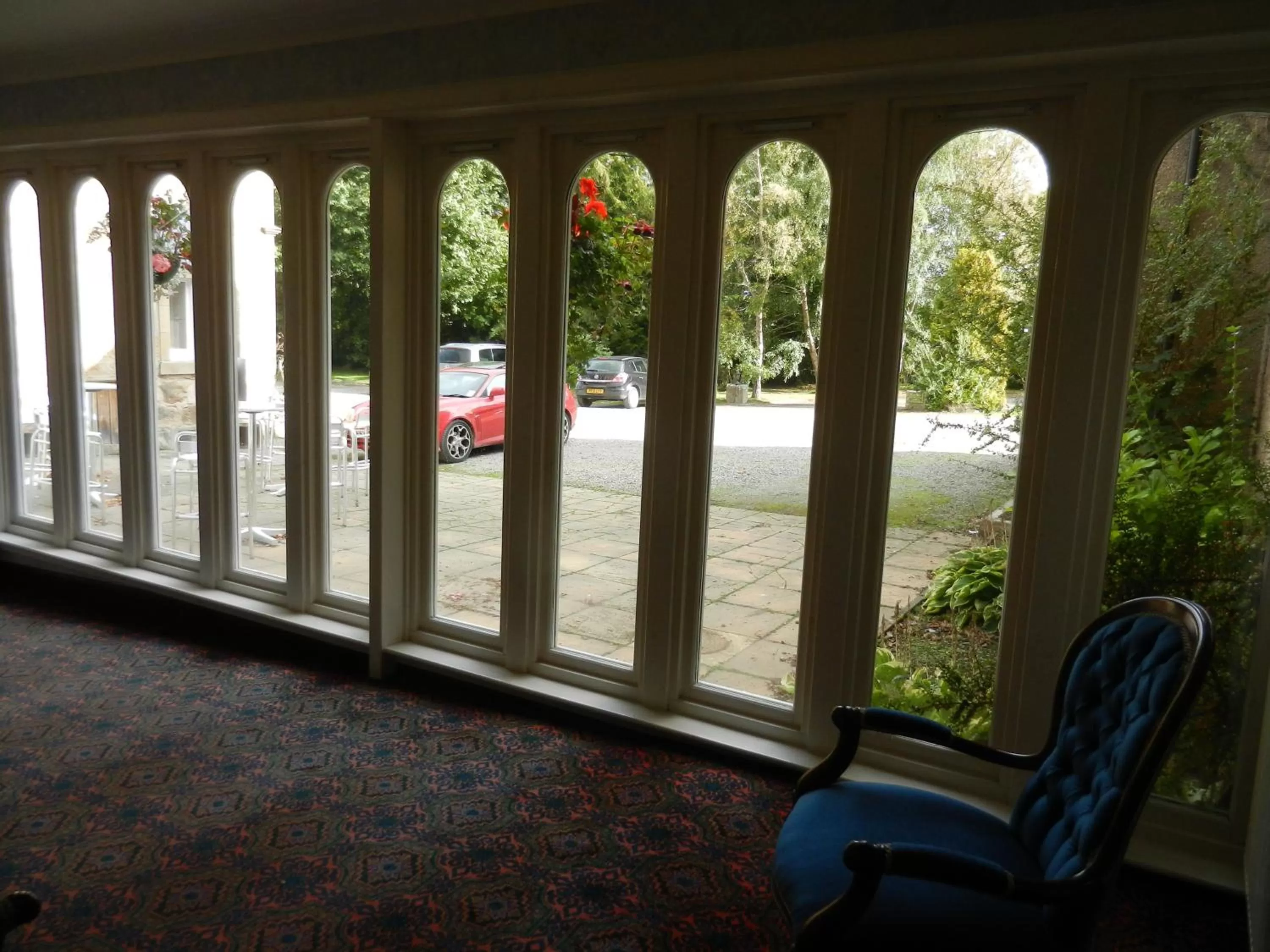 Decorative detail in Morangie Hotel Tain