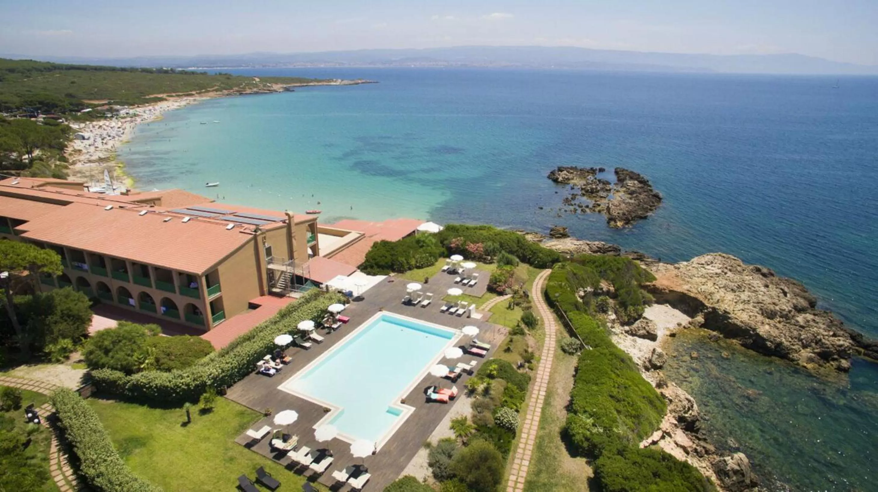 Bird's eye view in Hotel Dei Pini