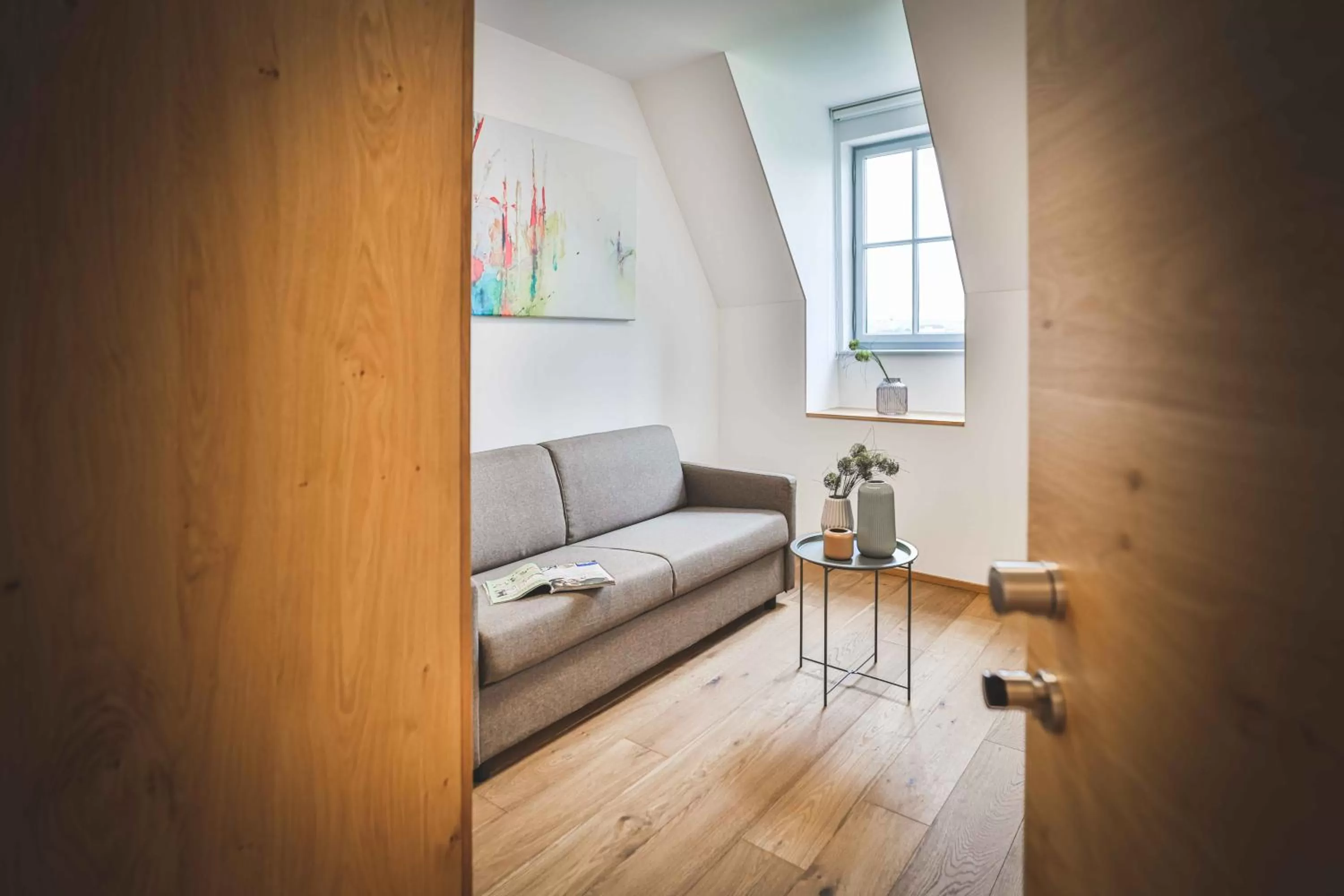 Seating area in Schloss Haindorf