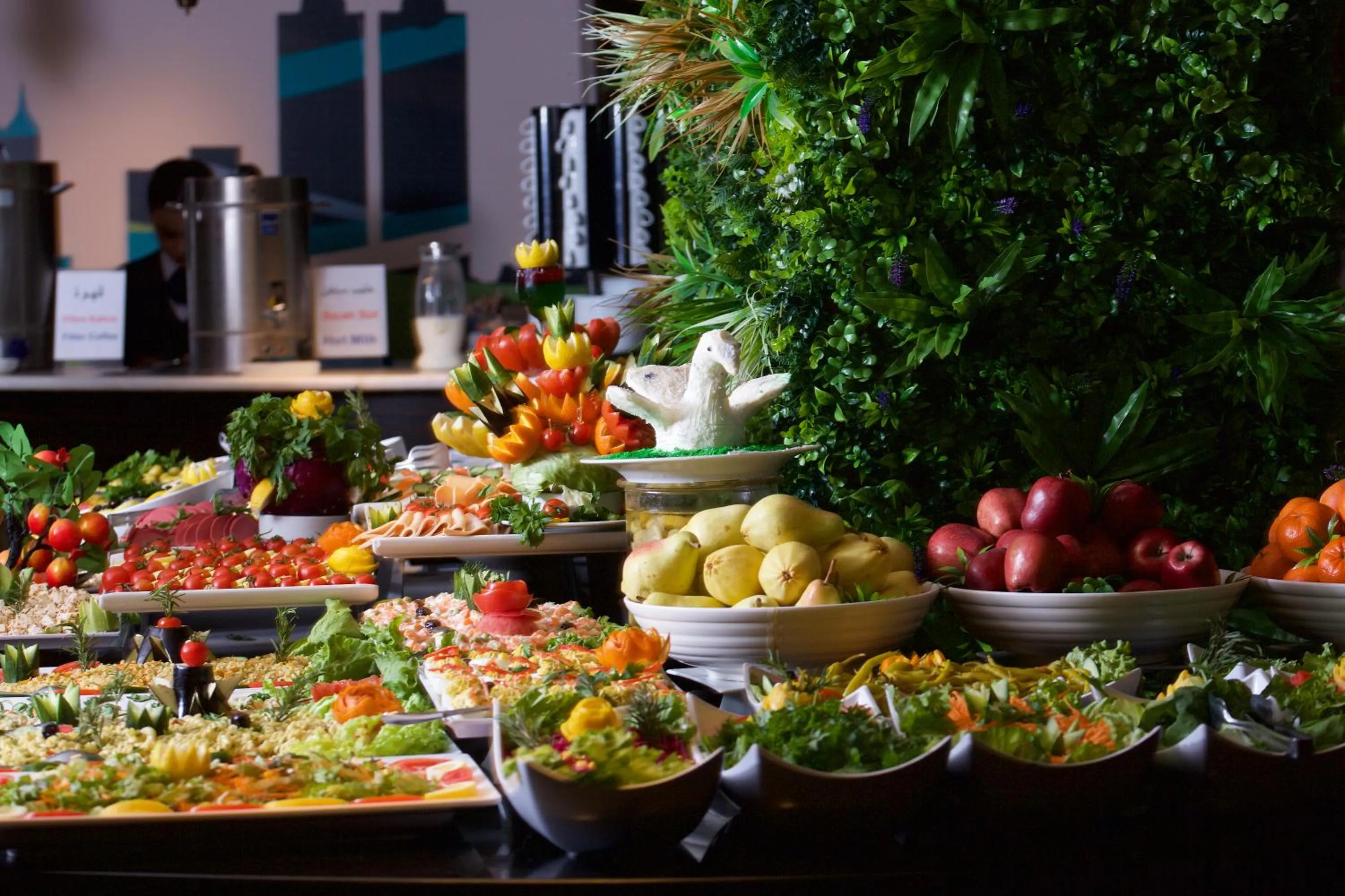 Food and drinks in All Seasons Hotel