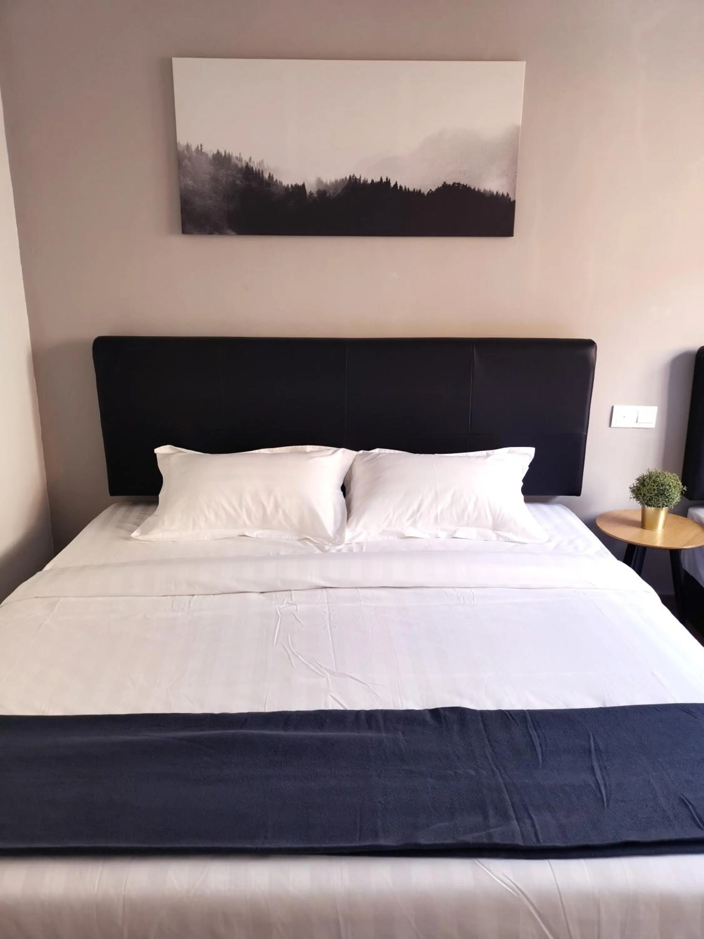 Bed in The Core Hotel