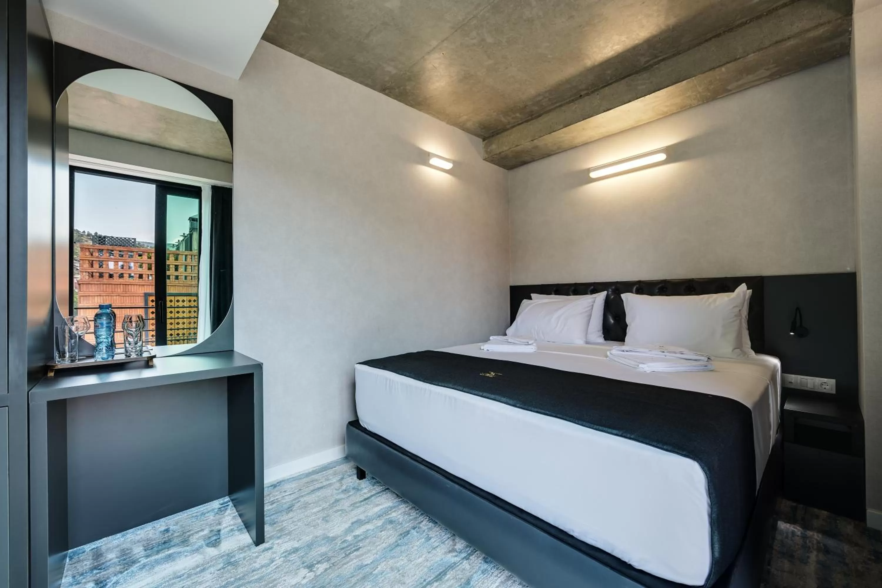 Bed in Mit Hotel Tbilisi