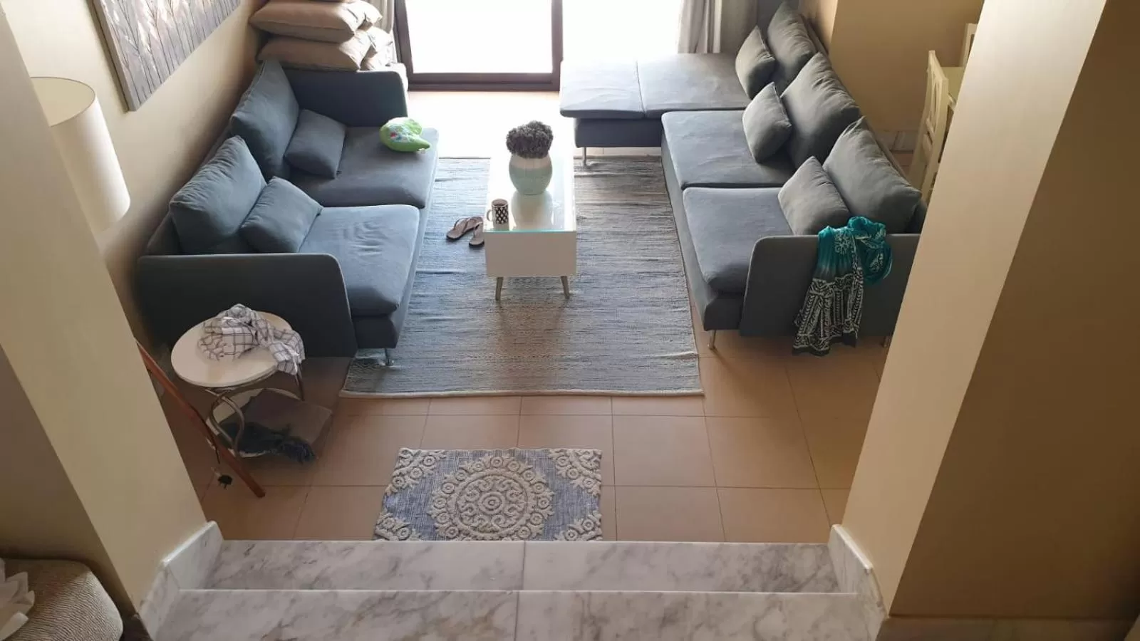 Living room in Peaceful Private Villa at Five Star Beach Resort
