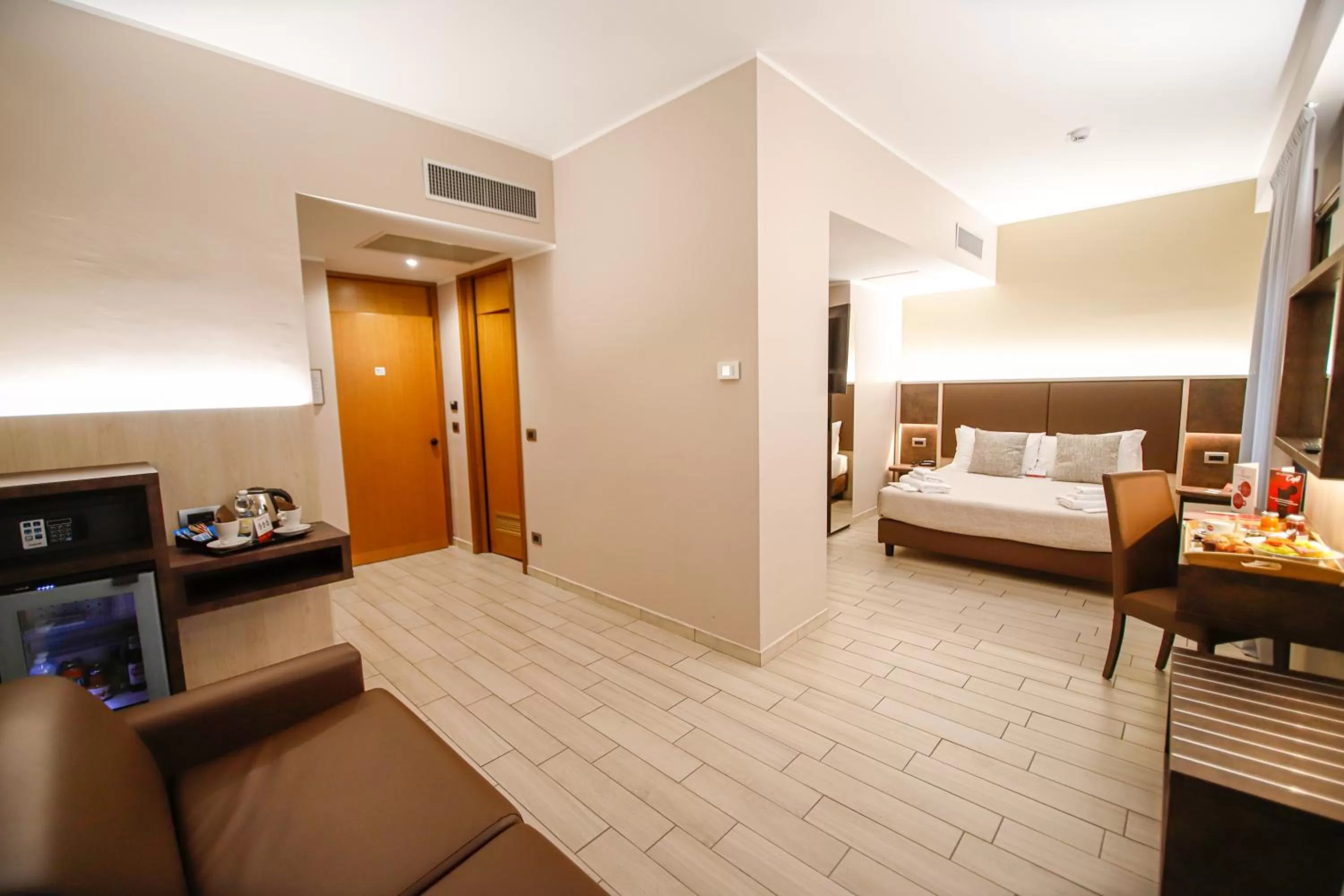 Bed in Hotel Diplomatic