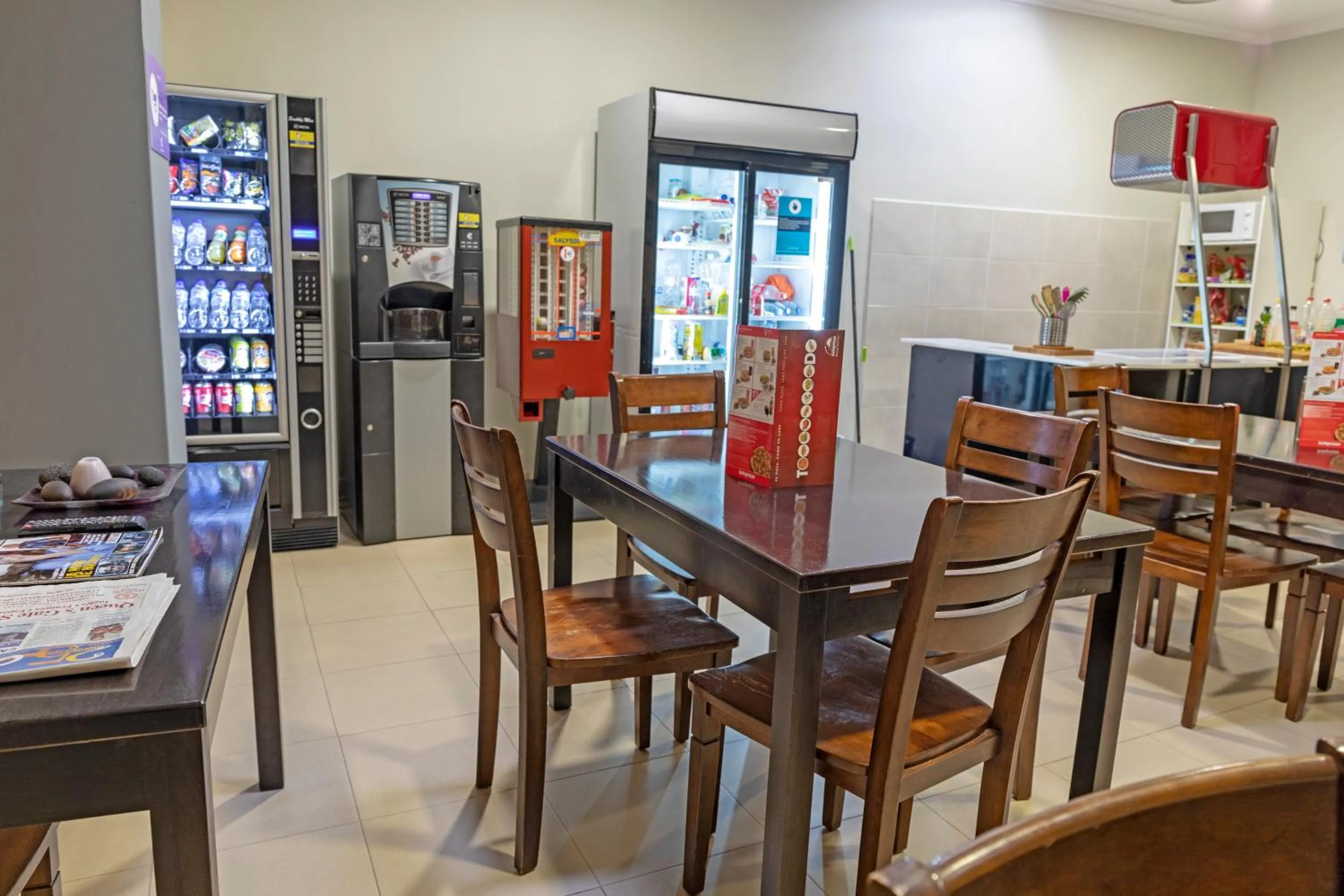 Communal kitchen in Hotel Alda Centro Palencia