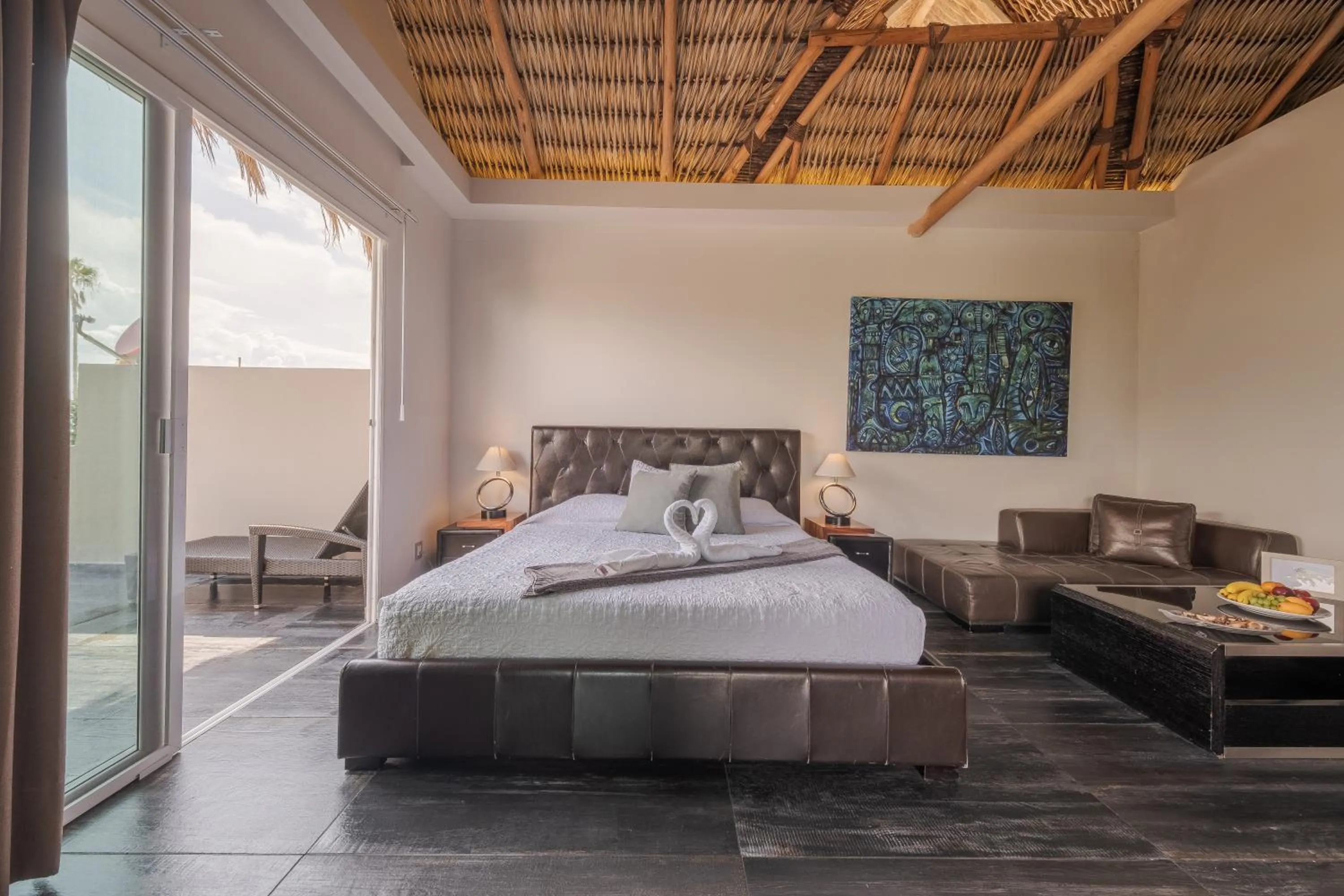 Bed in Nimue Marina Residence