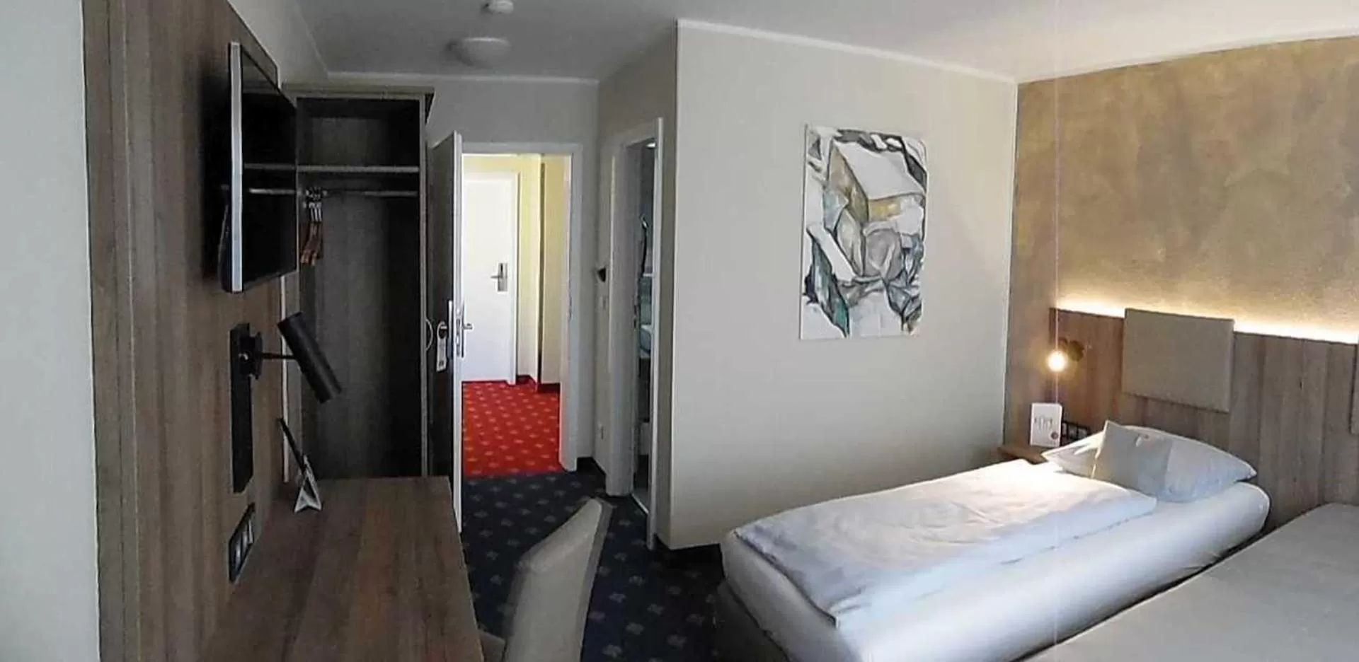 Photo of the whole room, Bed in Hotel Garni Arcis