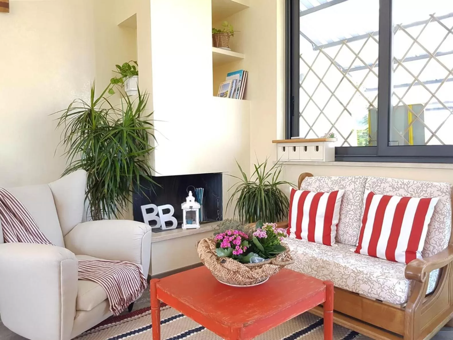 Living room, Seating Area in Villa del Mar - Sperlonga Vertice Rooms