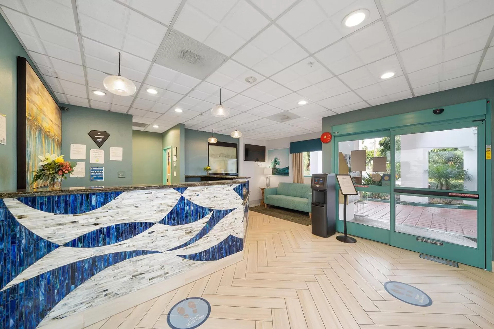 Lobby or reception in Casablanca Inn