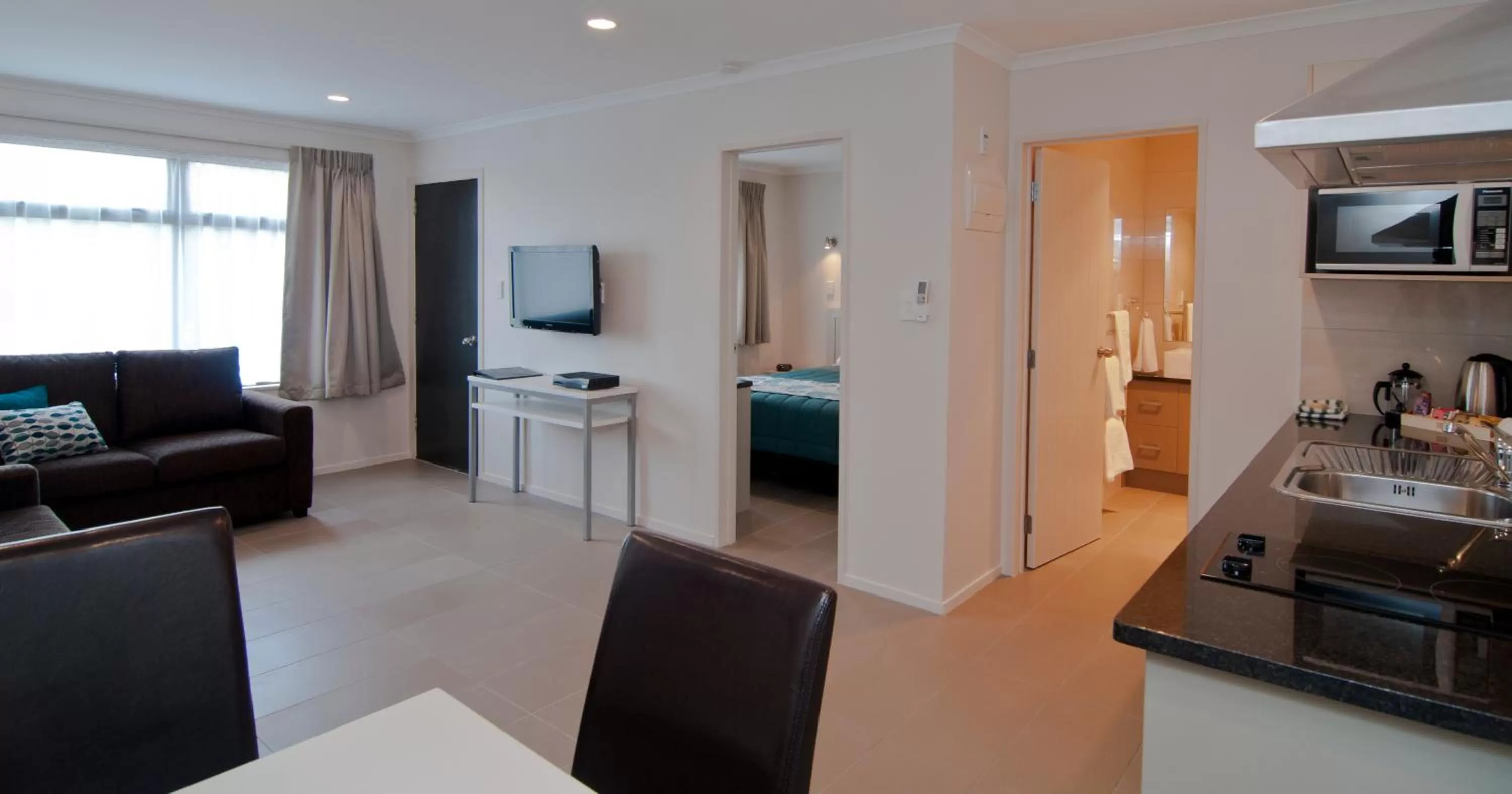 Patio in Breakwater Motel