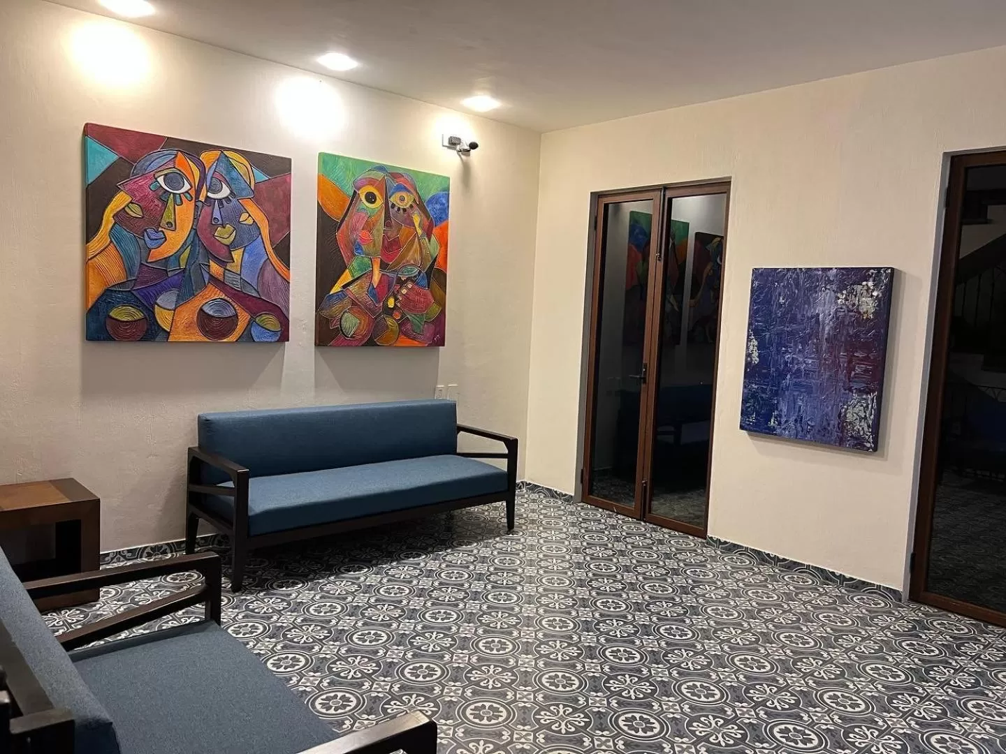 Living room in Casona 1530