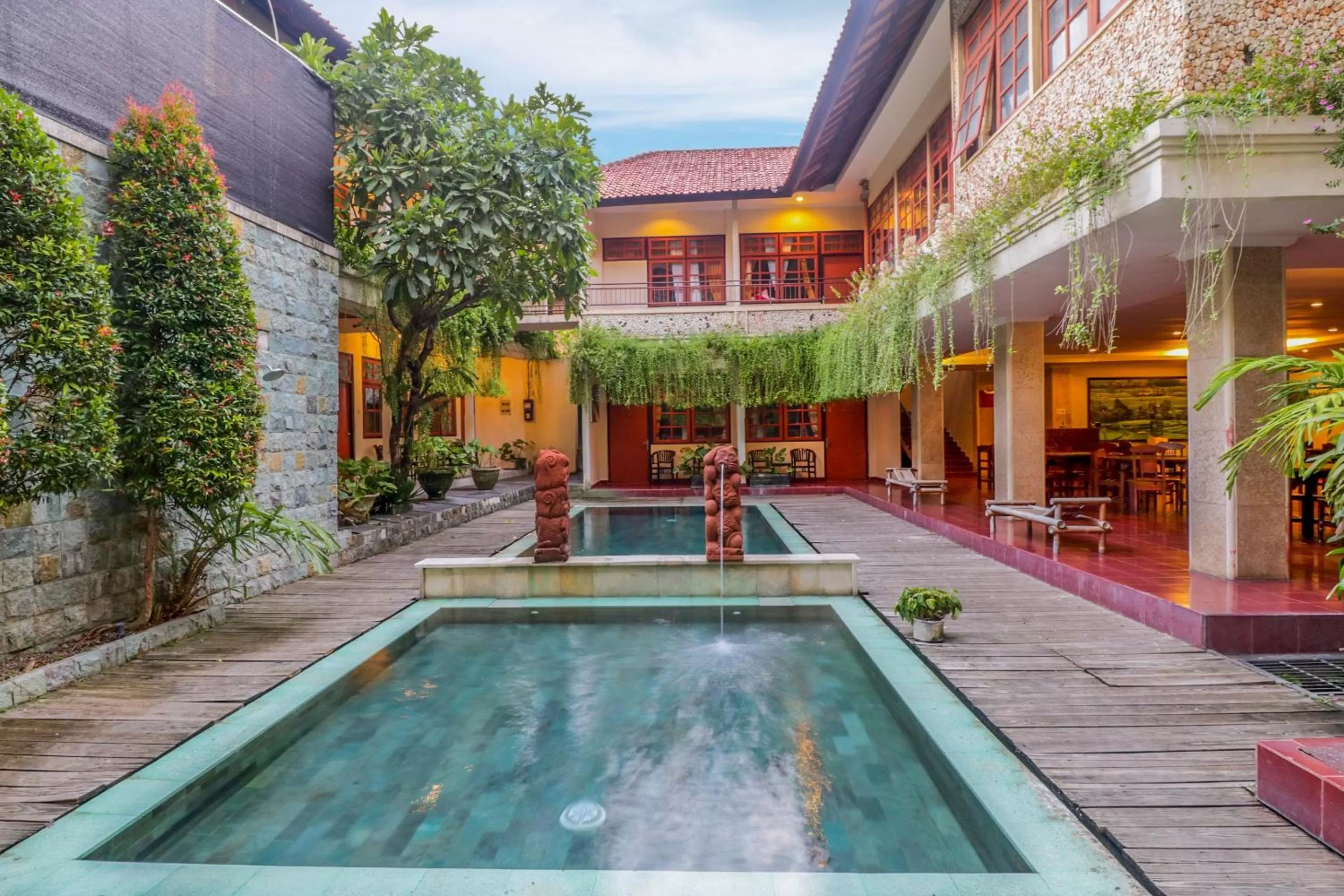 Swimming pool in Catur Adi Putra