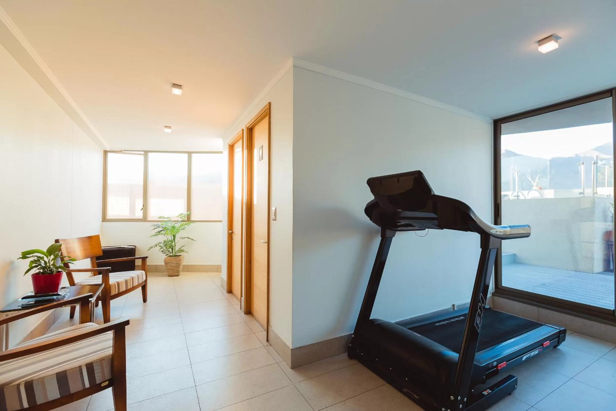Fitness centre/facilities in Hotel Atacama Suites