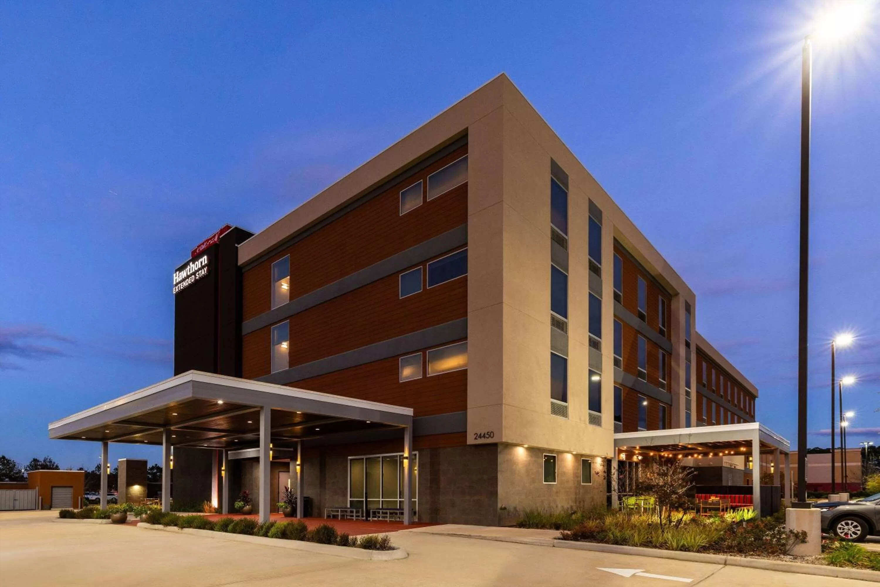 Property building in Hawthorn Extended Stay by Wyndham Kingwood Houston