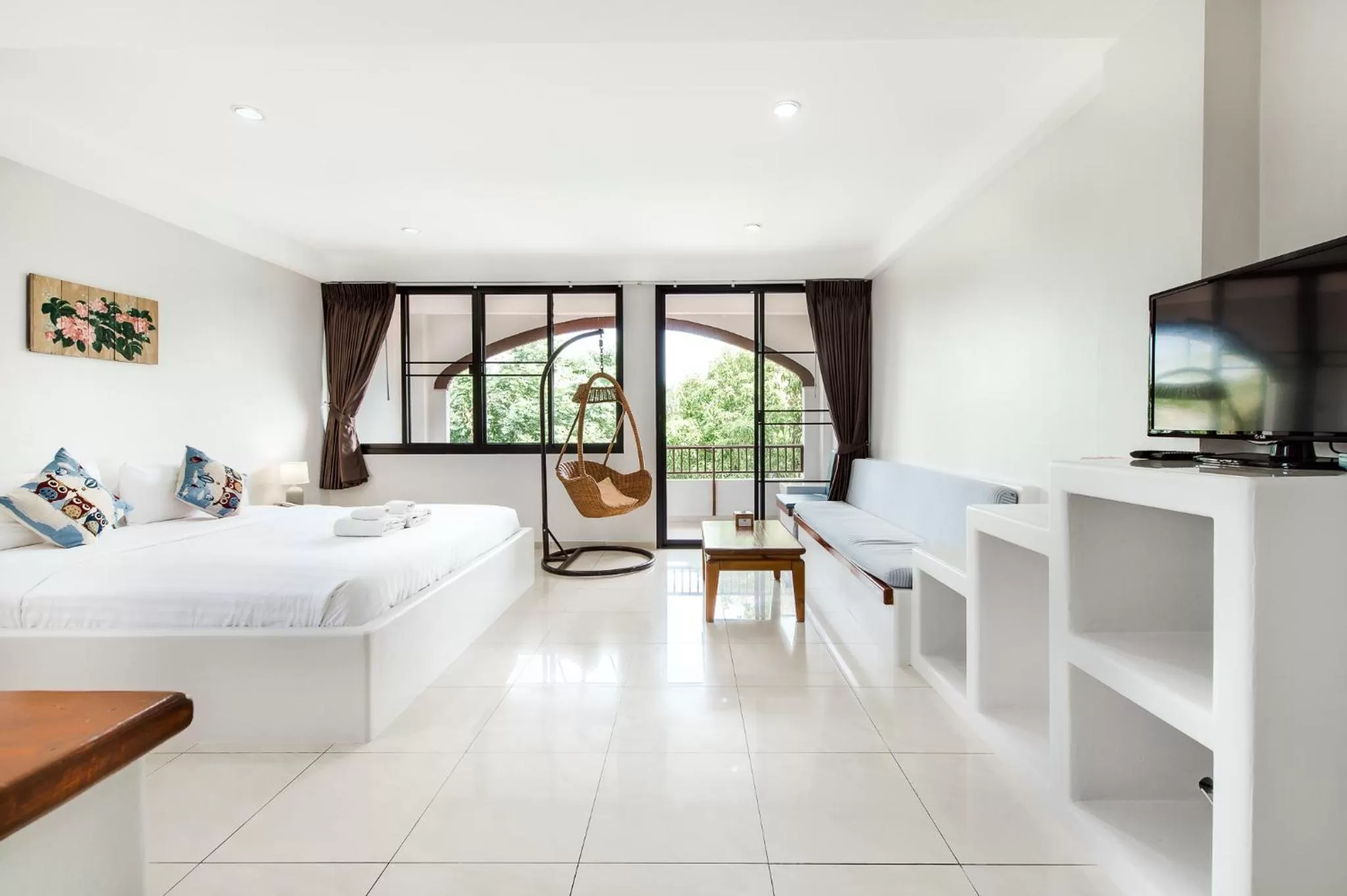 Bed in Prinz Garden Villa