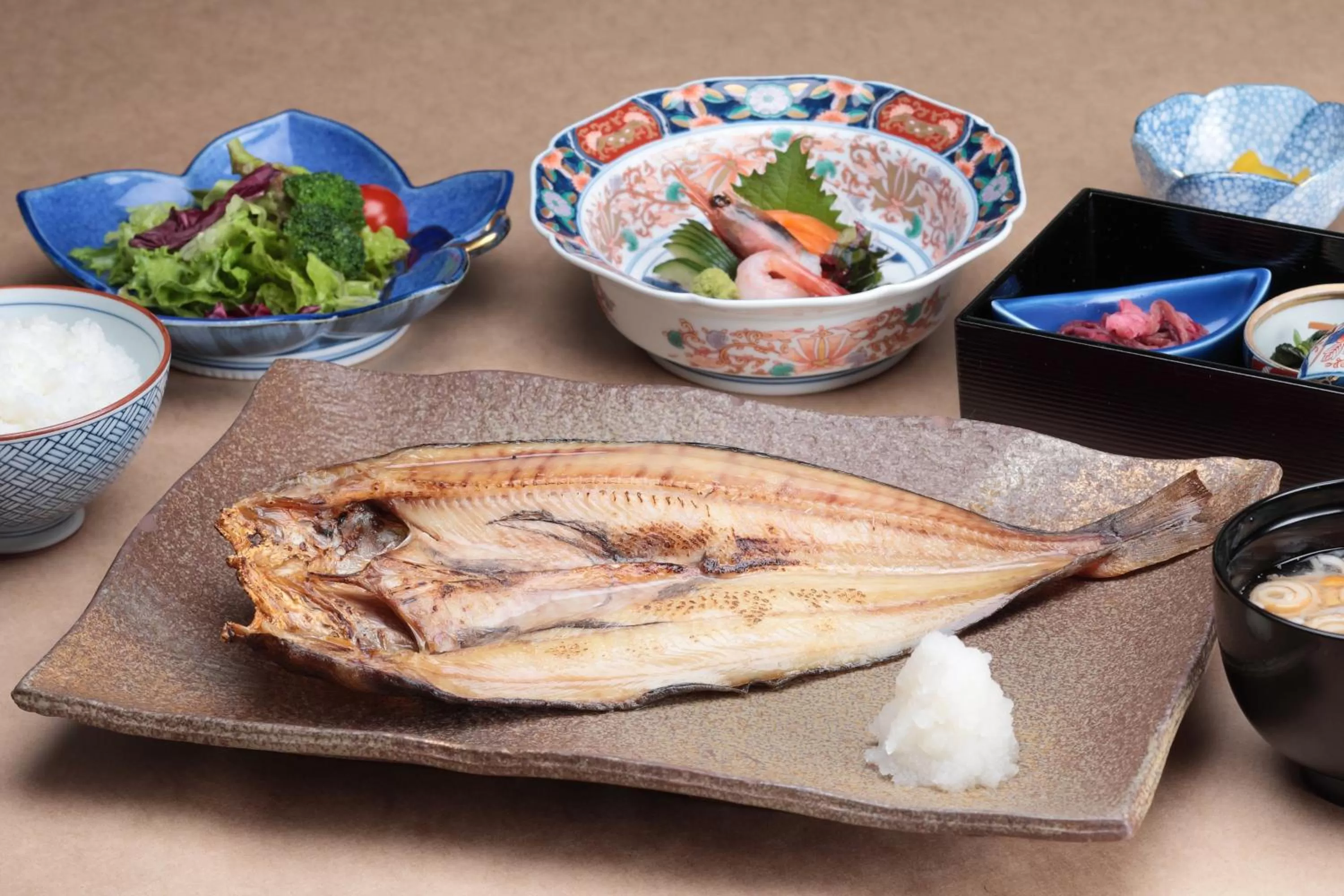 Dinner in Hotel Grand Terrace Chitose