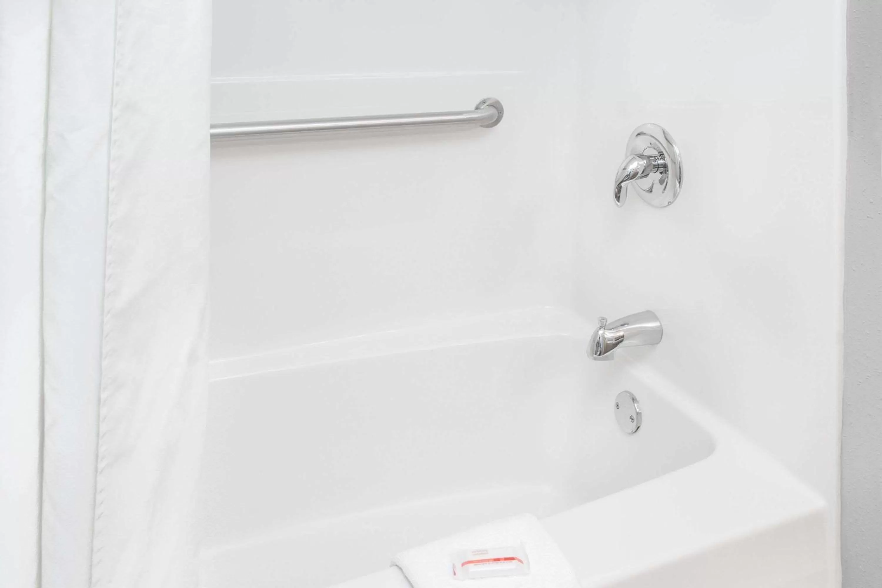 Bathroom in Super 8 by Wyndham Morton Grove/Chicago