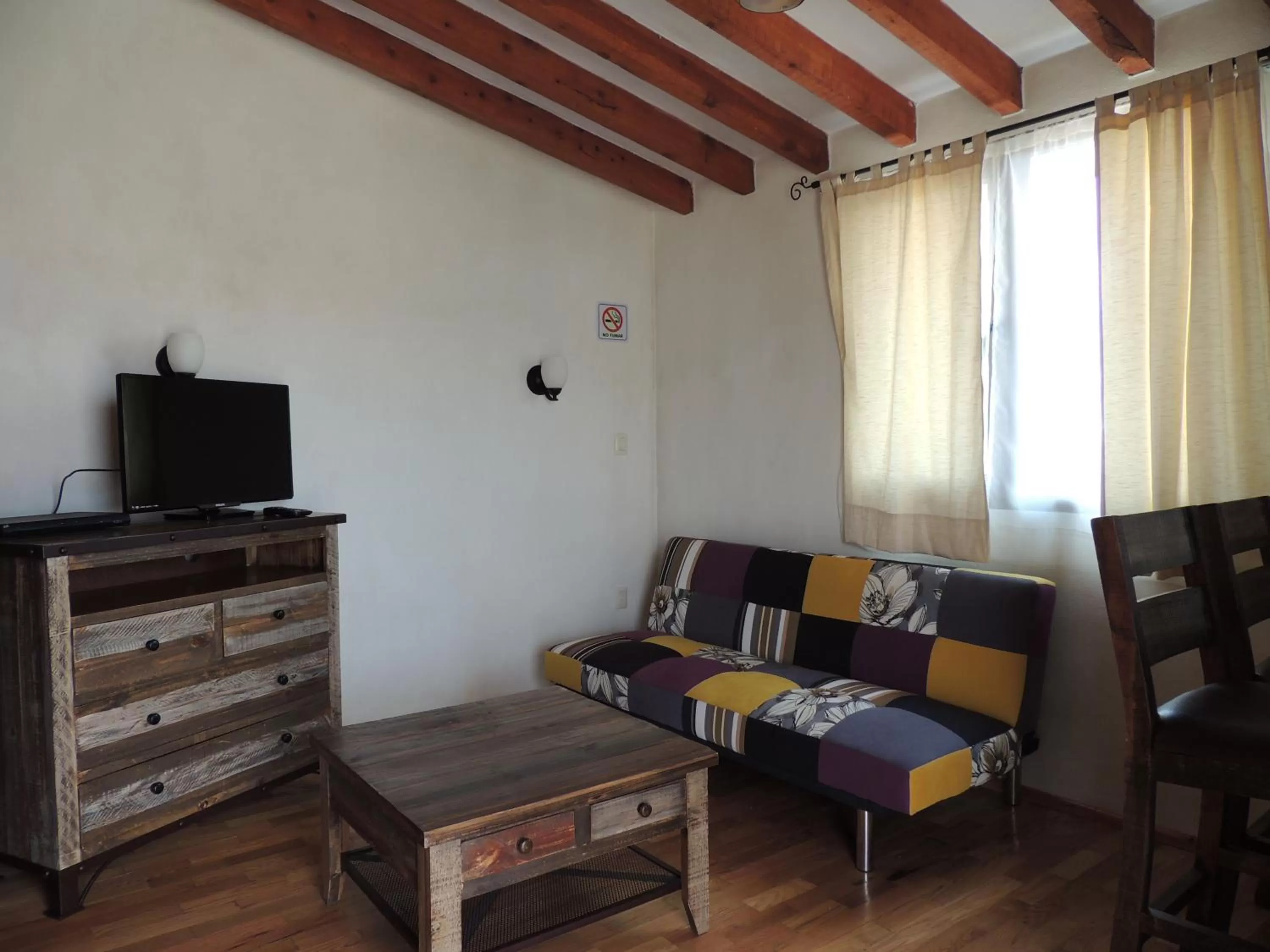 Living room in Hacienda Soltepec Suites Campo de Golf