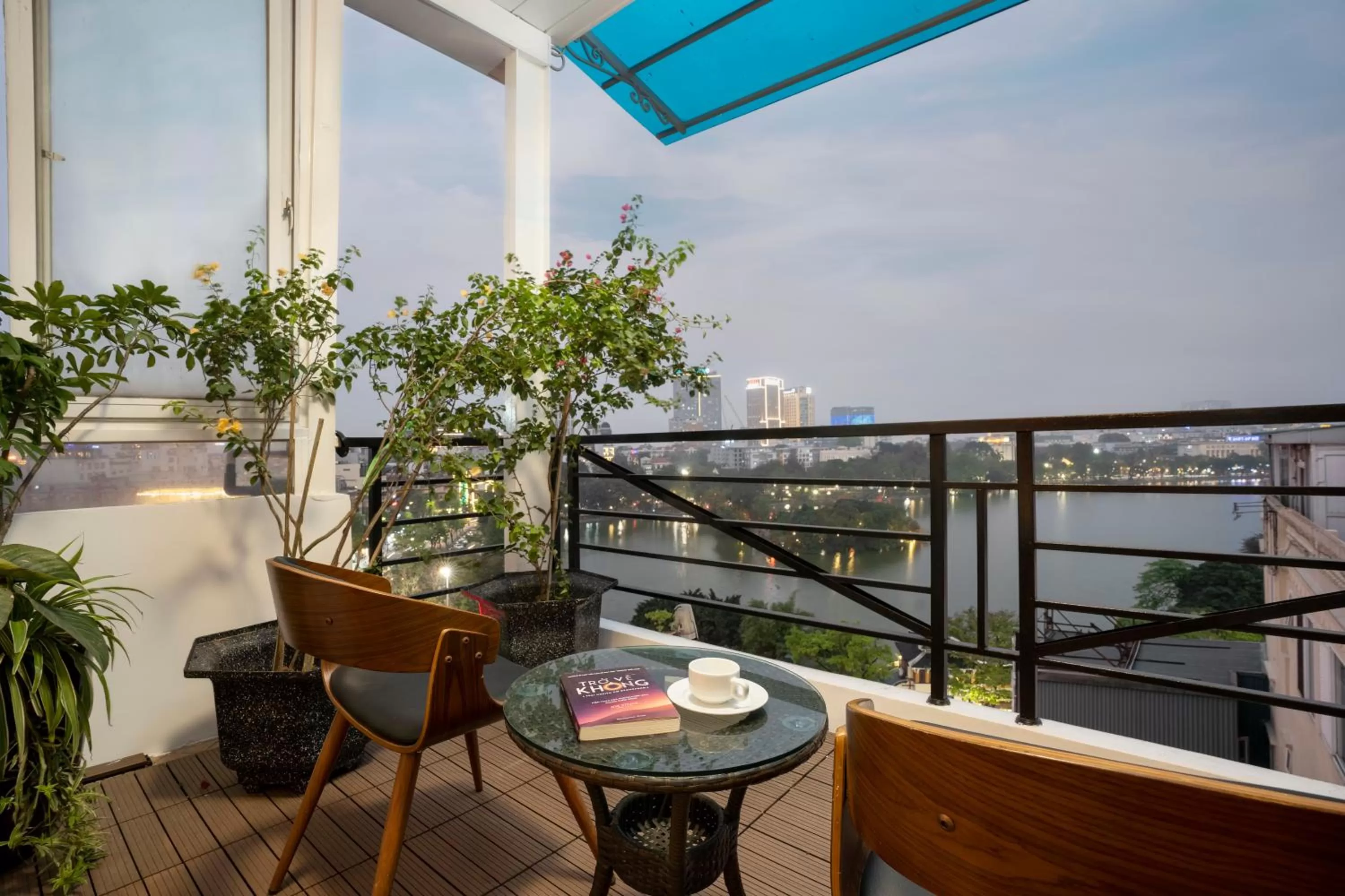 Balcony/Terrace in Hanoi Morning Hotel