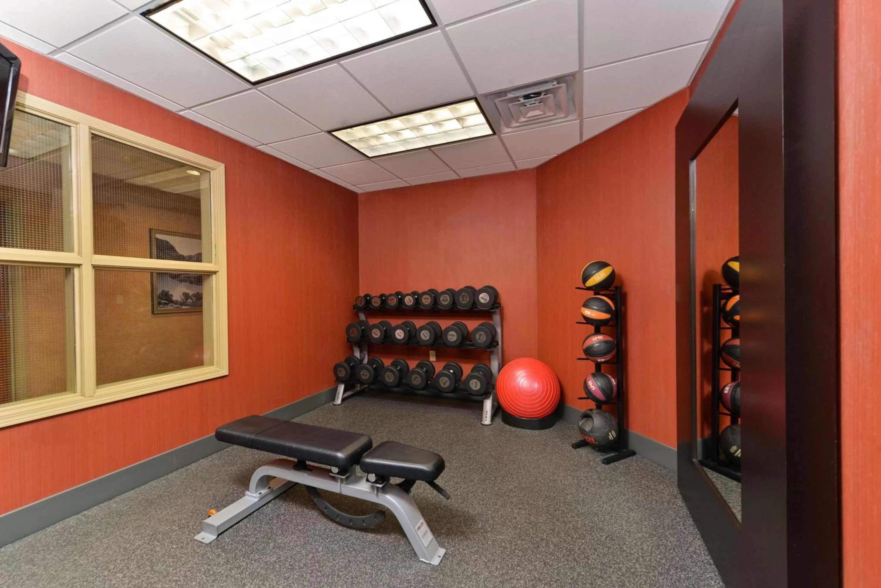 Fitness centre/facilities in Hampton Inn Rock Springs