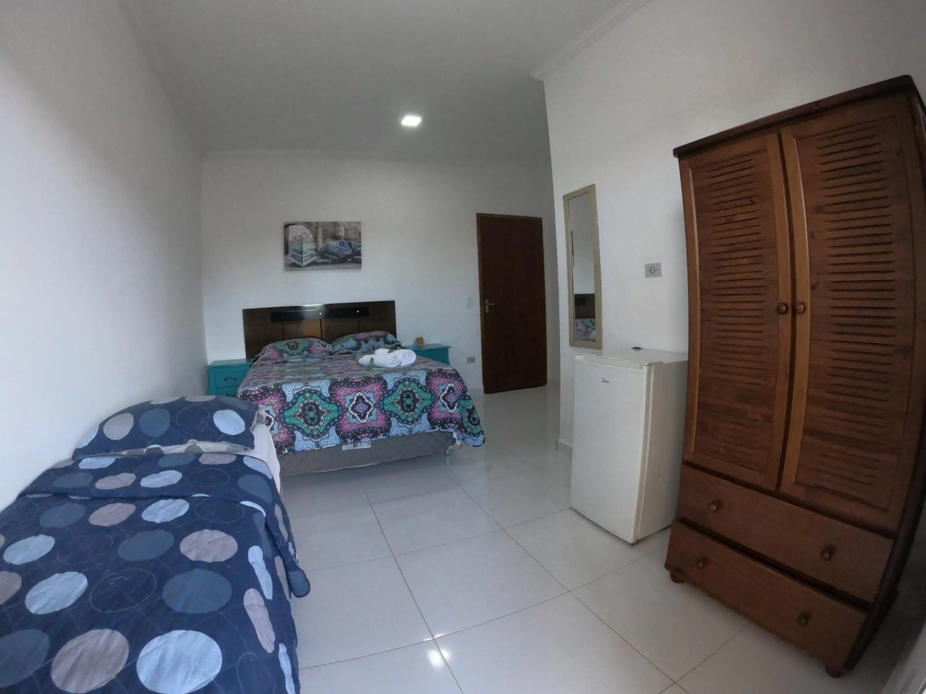 Bed in Pousada Costa da Riviera PISCINA CLIMATIZADA