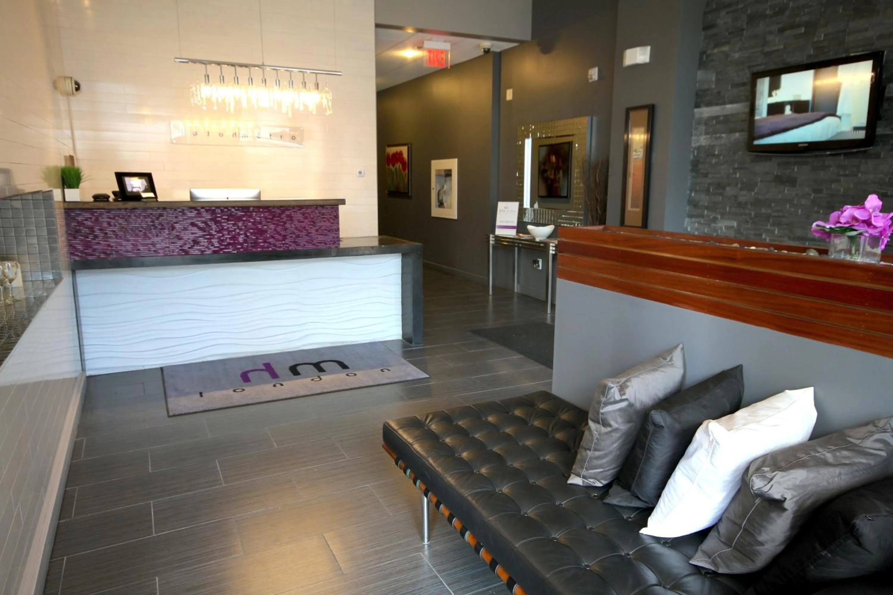 Lobby or reception in Hotel Metro