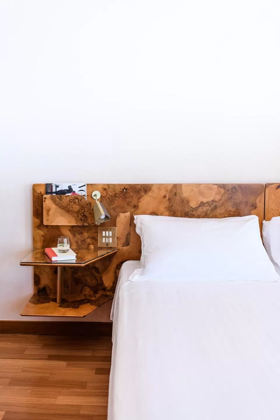 Bed in Hotel Royal Continental