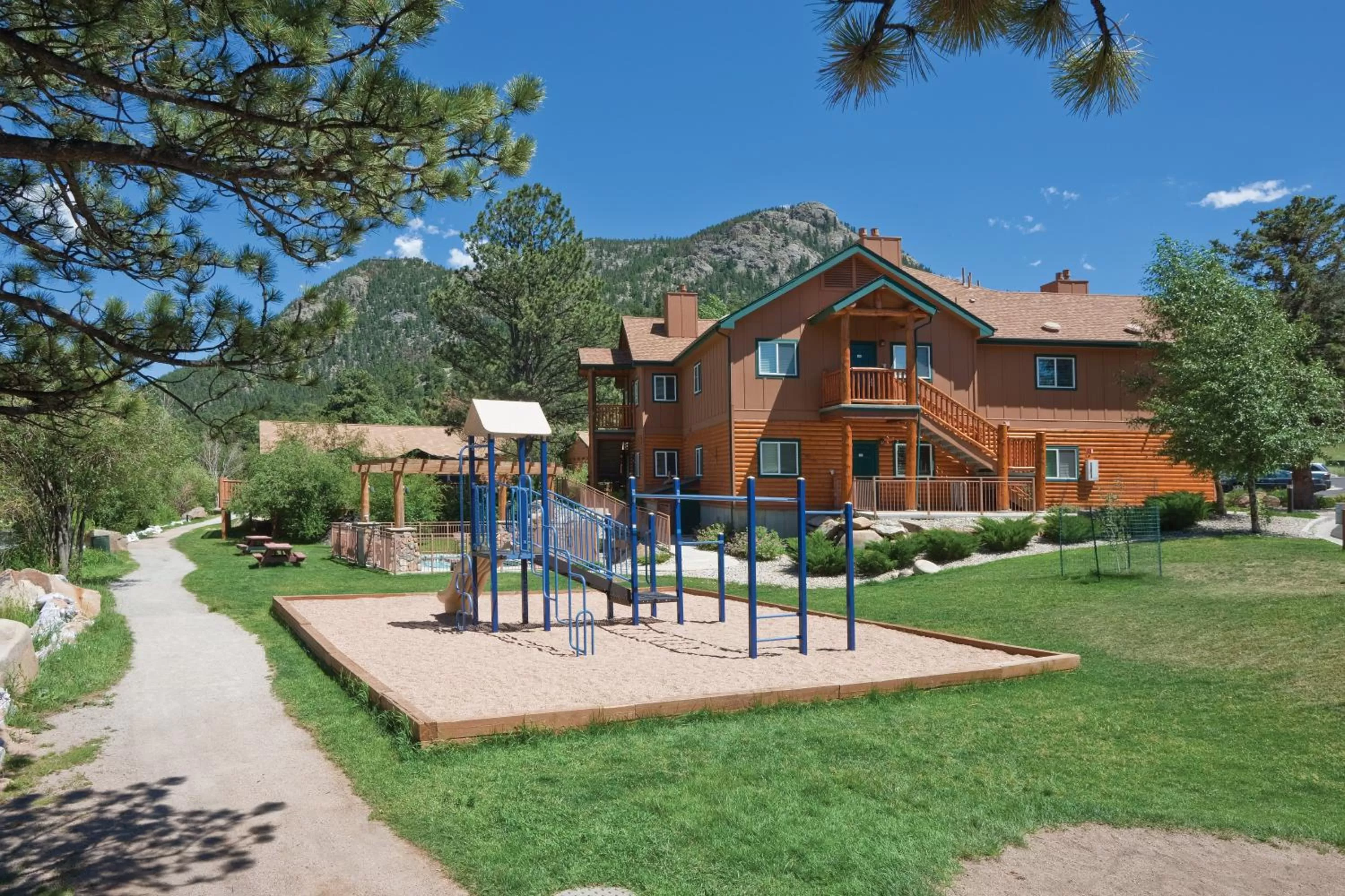 Children play ground in WorldMark Estes Park