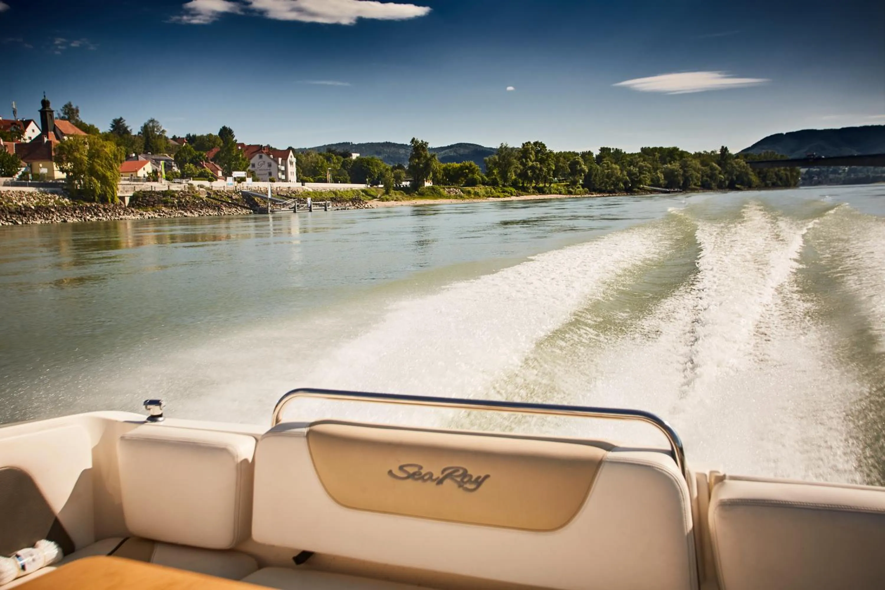 Beach in Hotel Donauhof