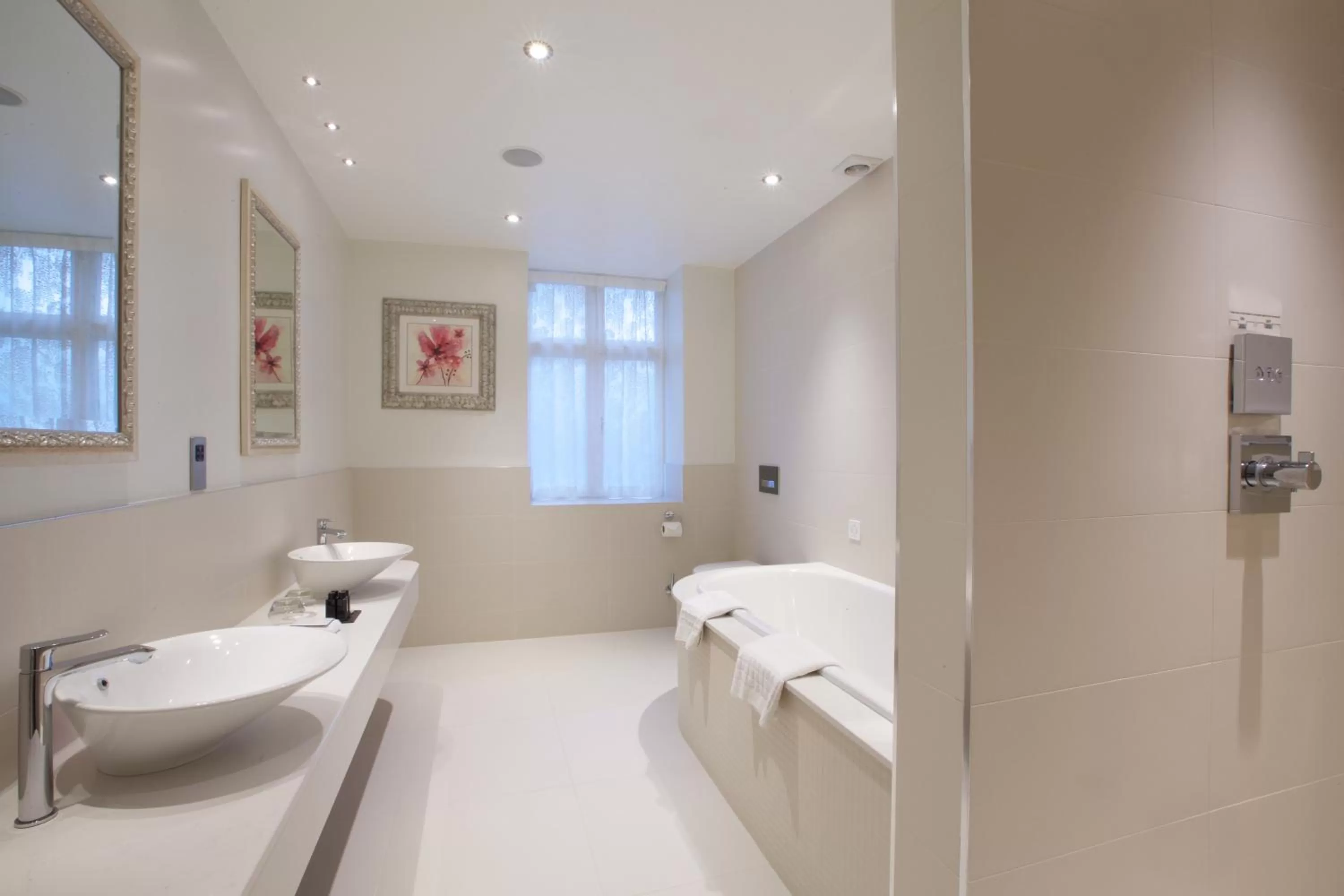 Bathroom in Storrs Hall Hotel on the shore of Lake Windermere
