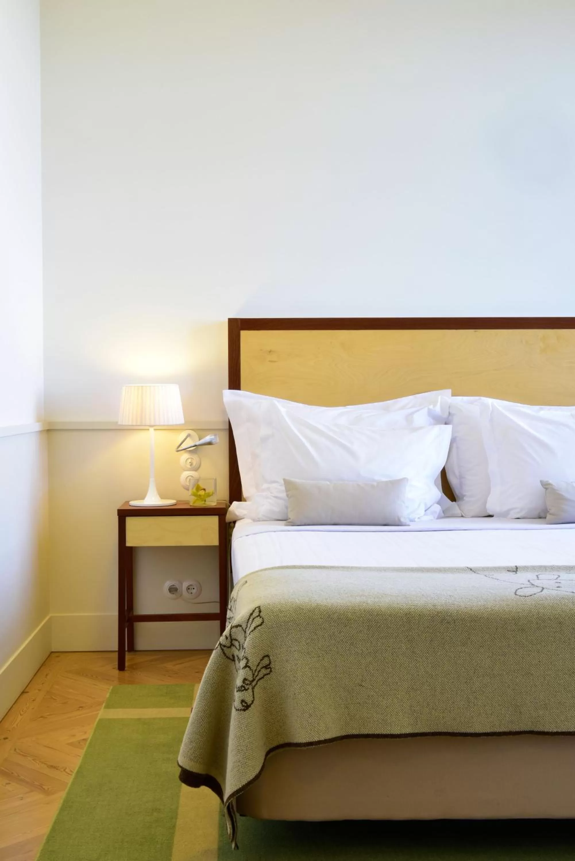 Bed in Pousada da Serra da Estrela