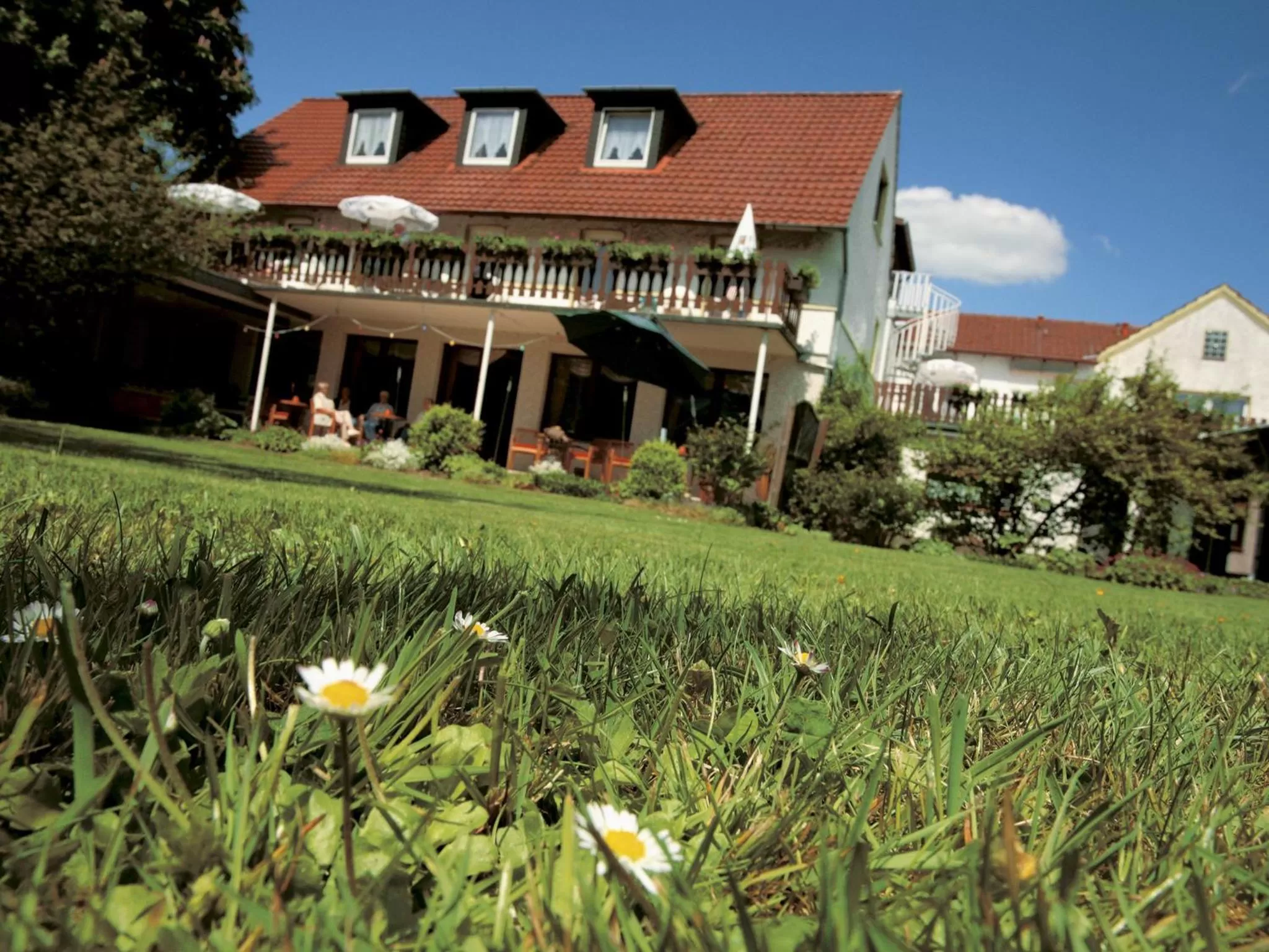 View (from property/room) in Kurhaus Pivittskrug