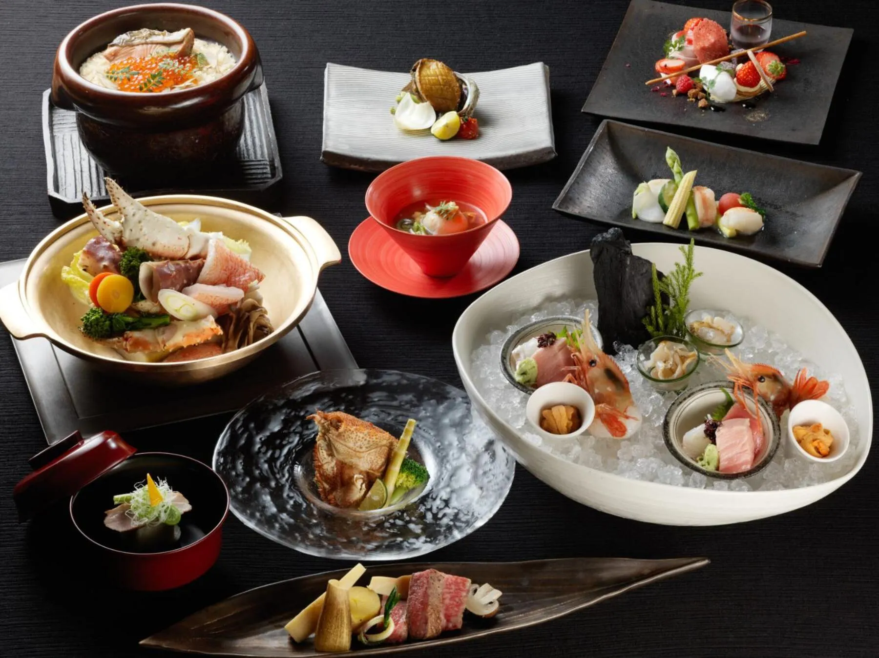 Restaurant/places to eat in Lake Shikotsu Tsuruga Resort Spa Mizu no Uta