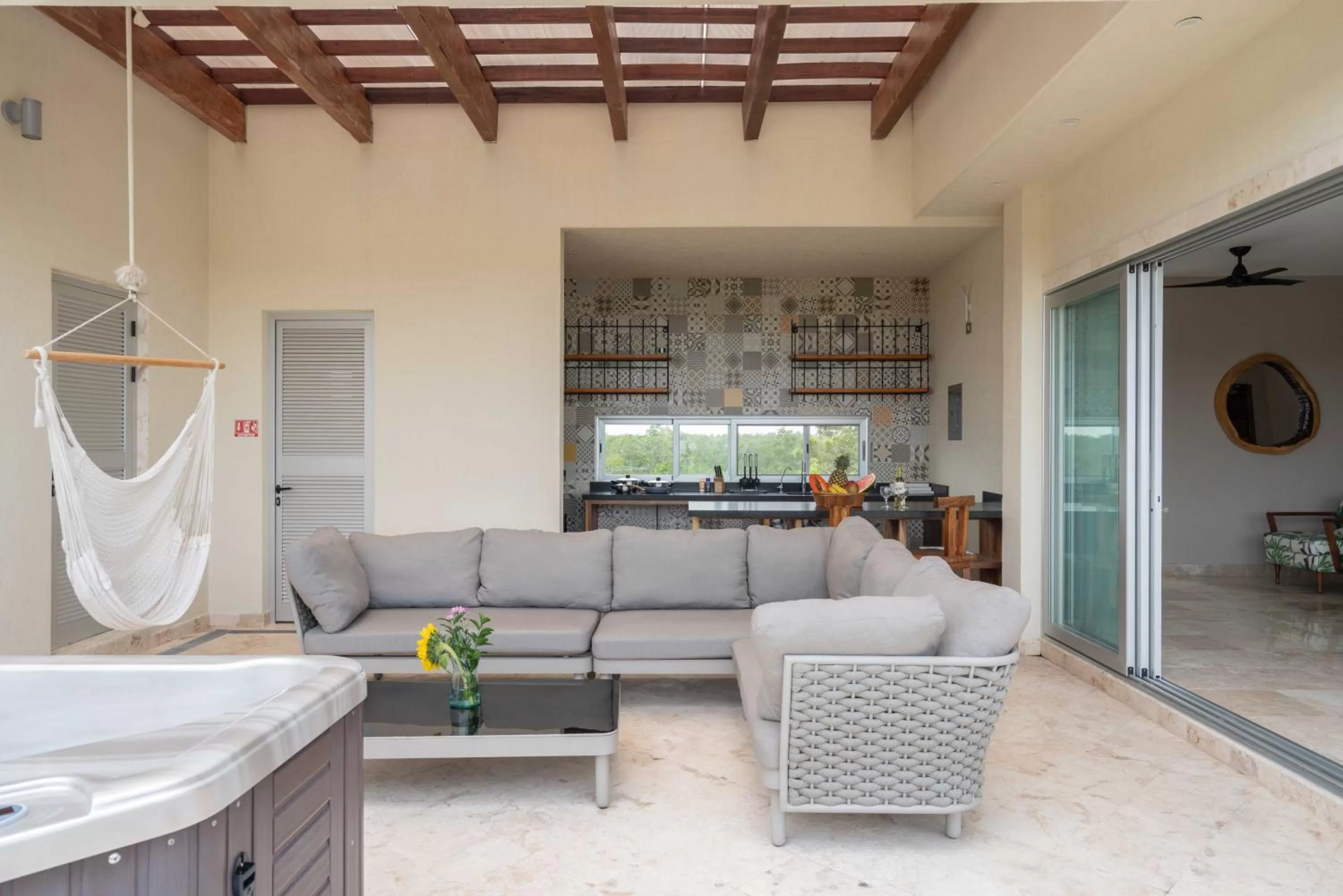 Bird's eye view in Valhalla Residences by Biwa