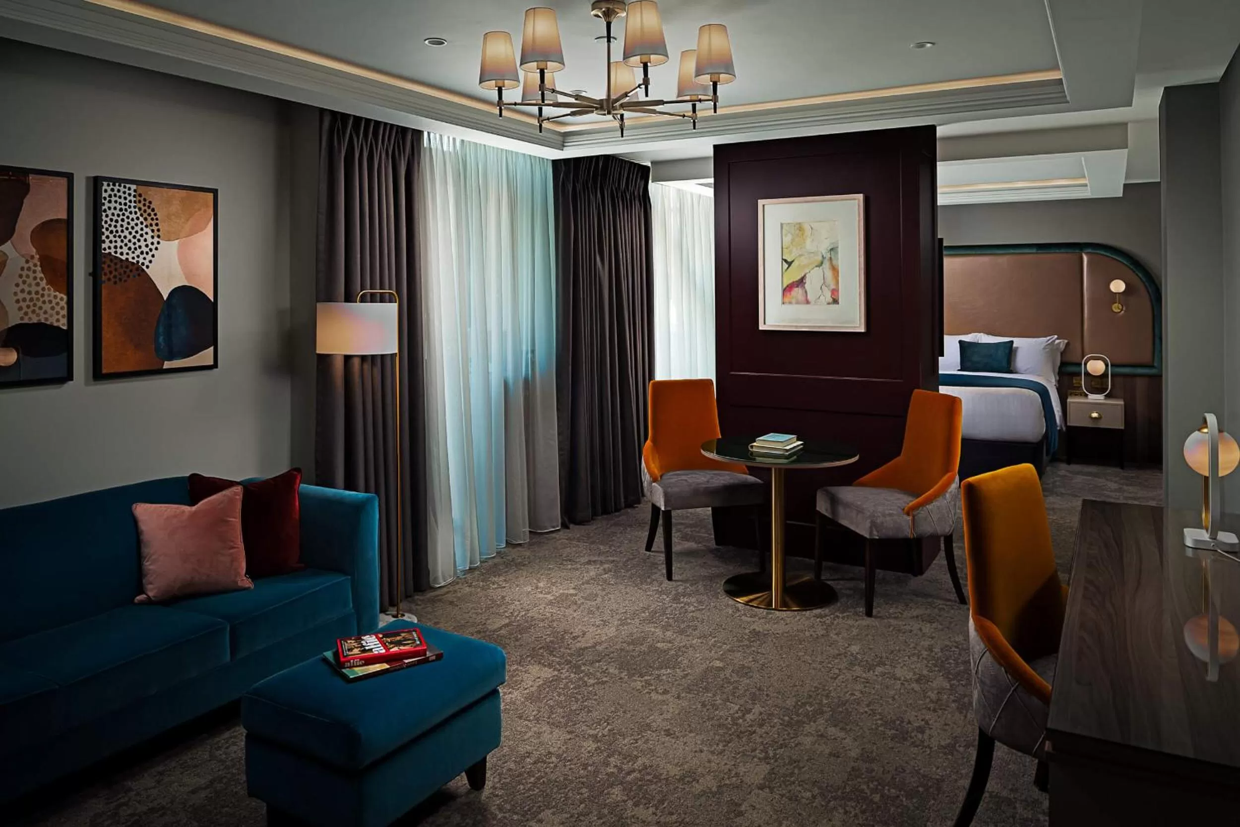 Living room in The Savoy Hotel