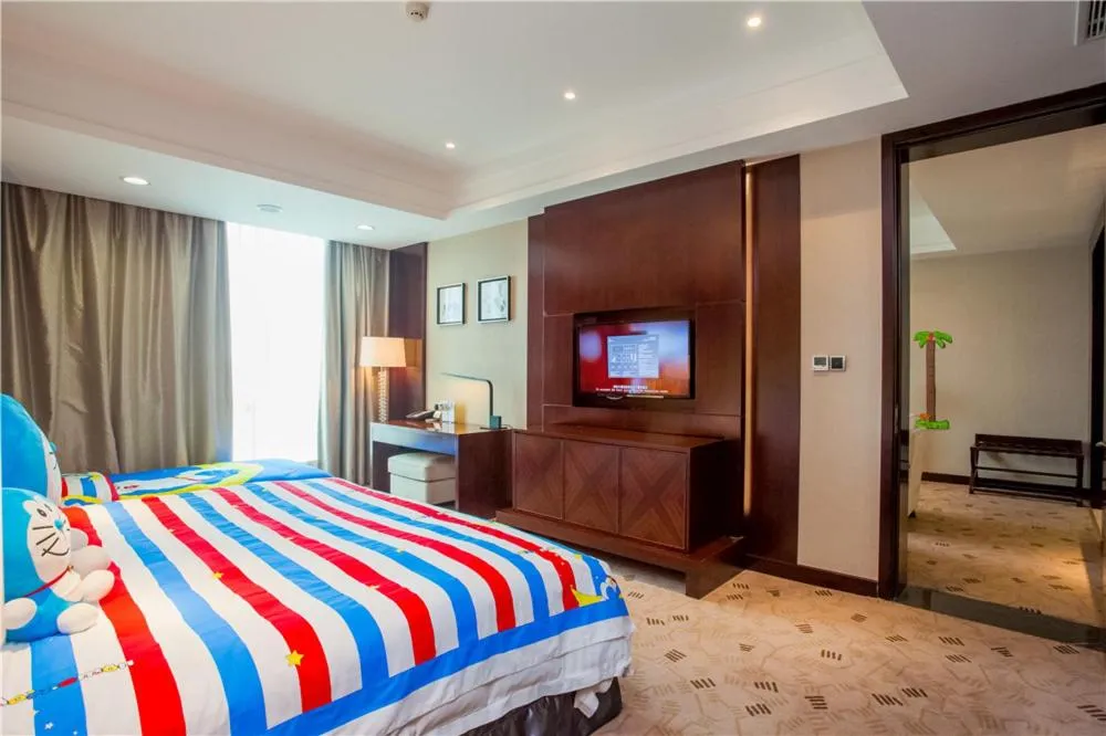 Bedroom, Bed in Grand Barony Xi'an