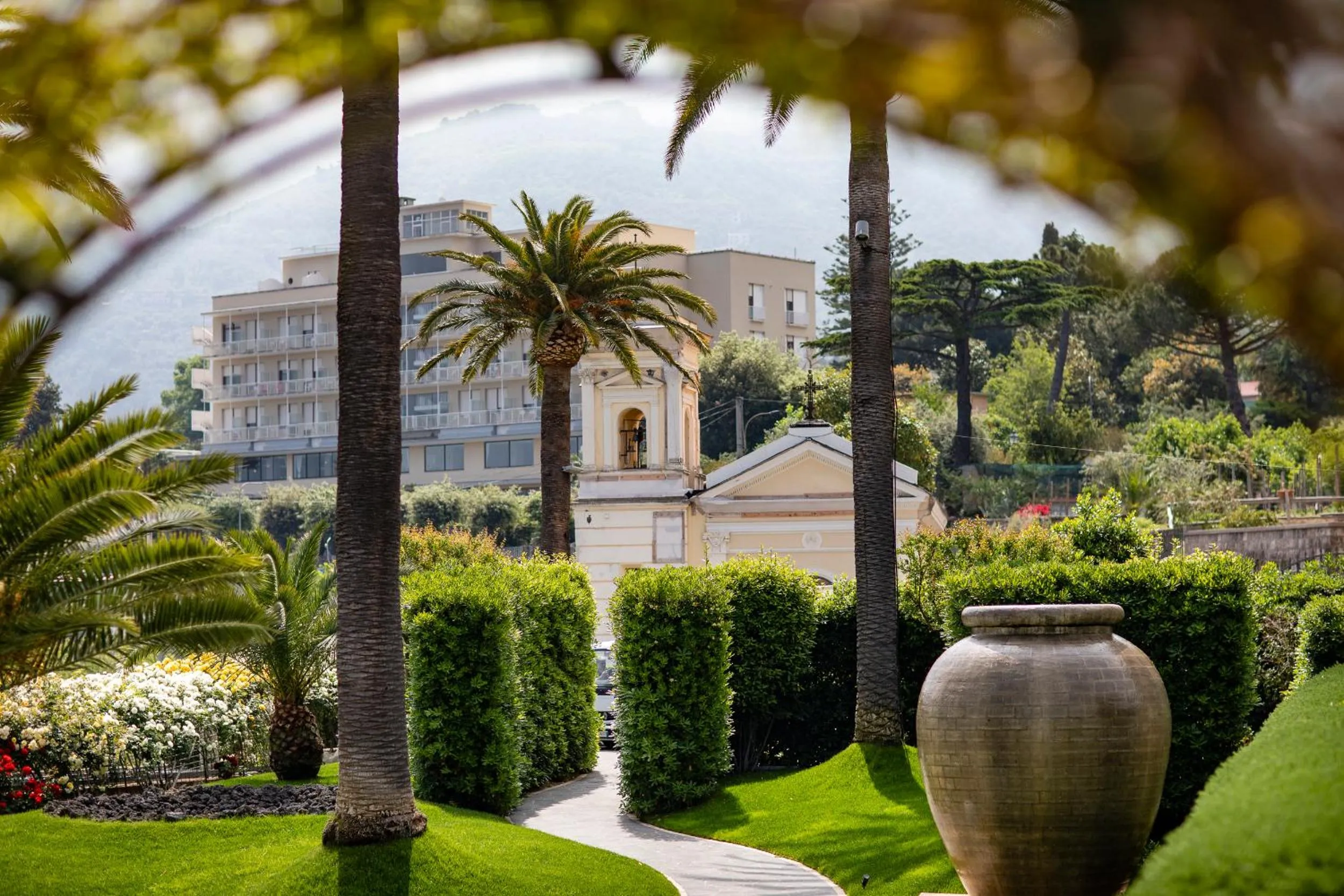 Garden in Grand Hotel Angiolieri
