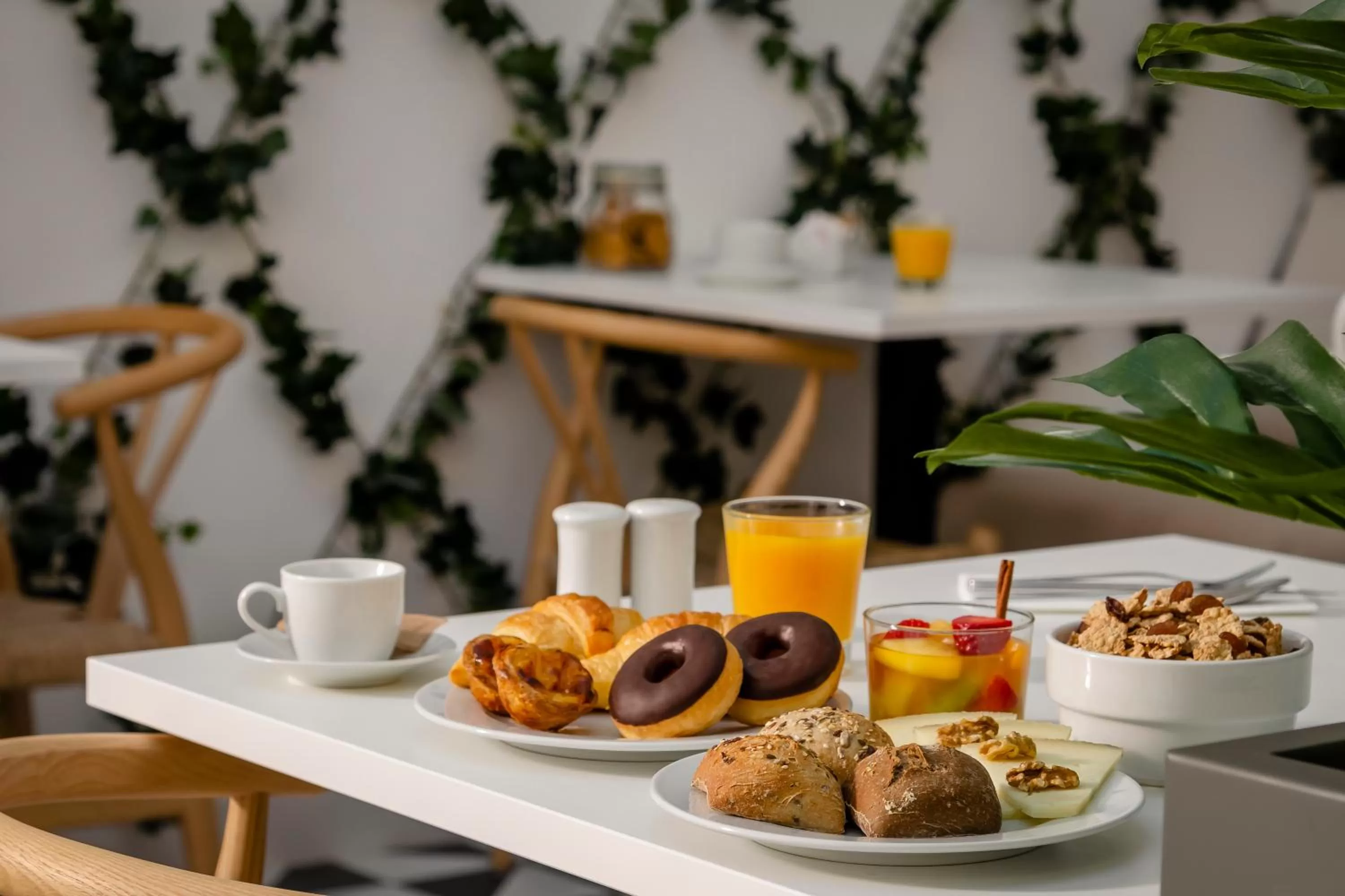 Continental breakfast in EXE Wellington