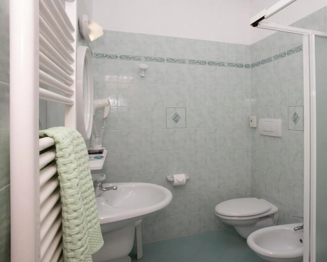 Bathroom in Hotel Perugina