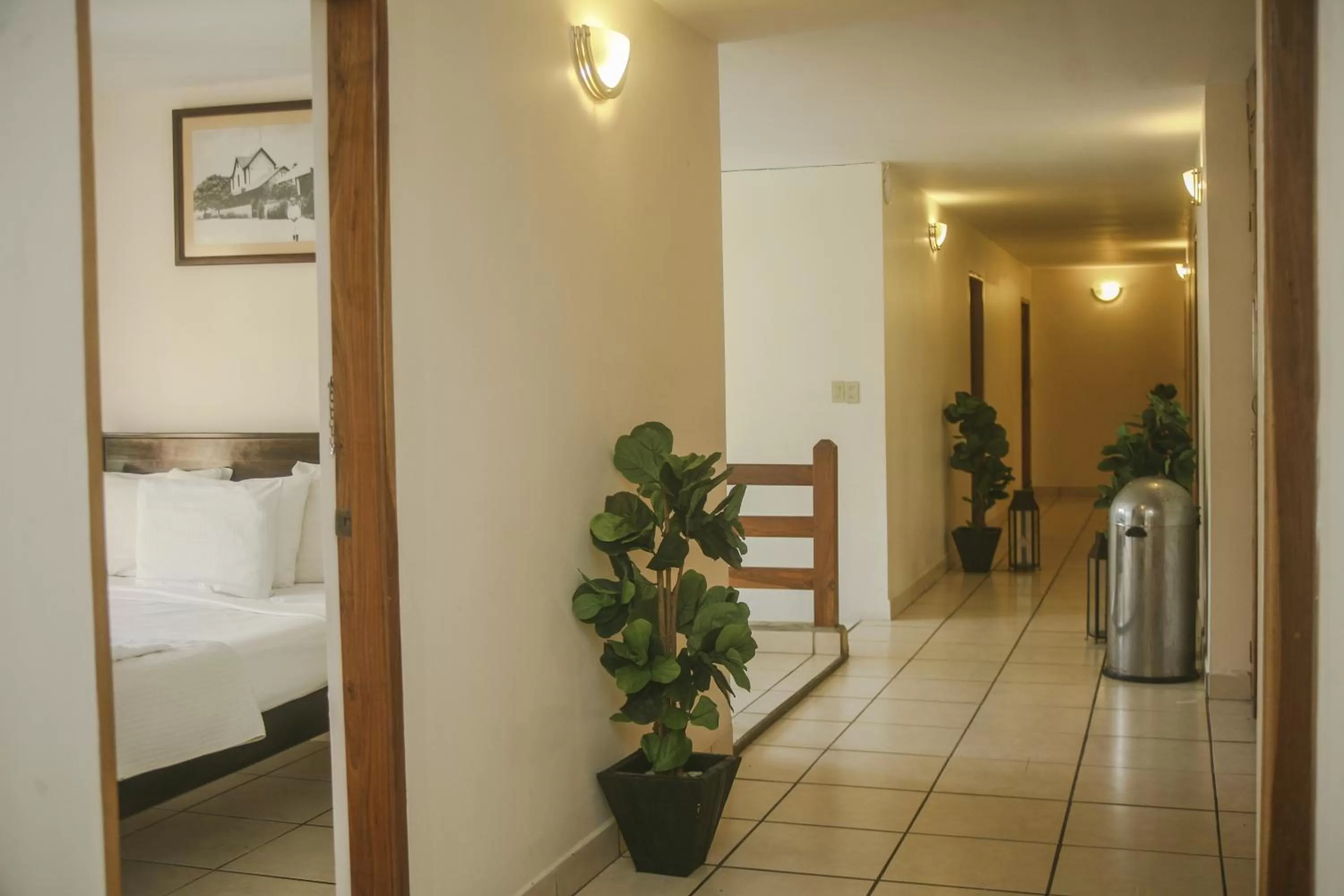 Decorative detail in Hotel La Estación