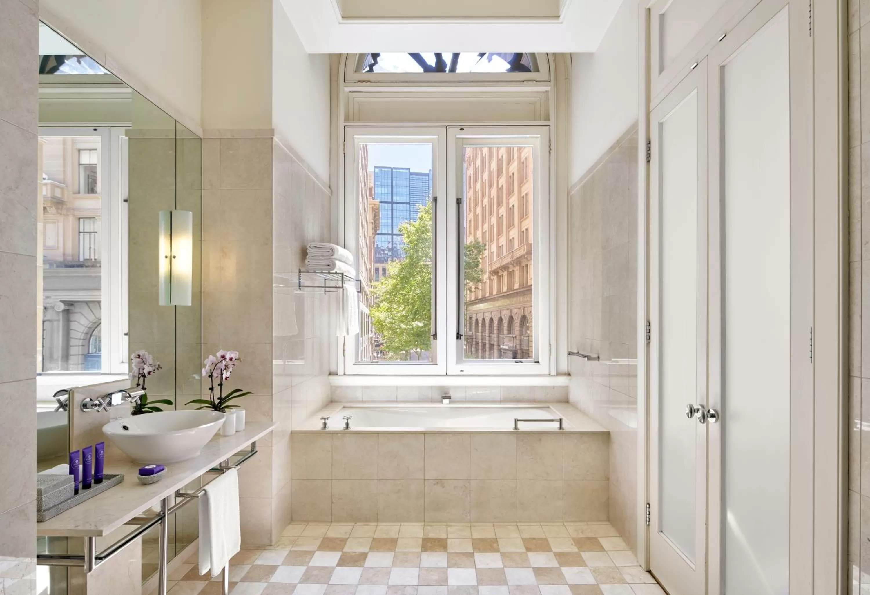 Bathroom in The Fullerton Hotel Sydney